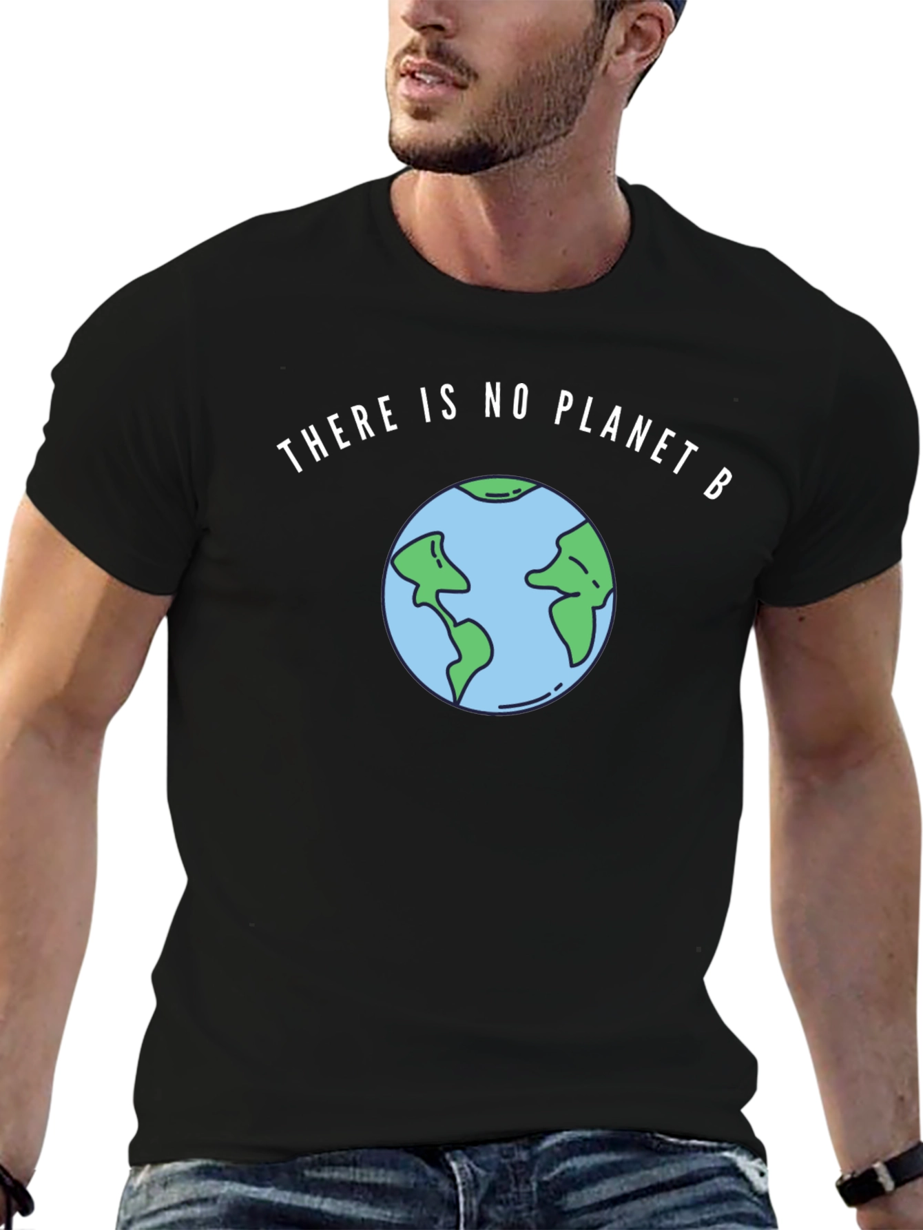 Eco-Friendly Planet B Graphic Tee