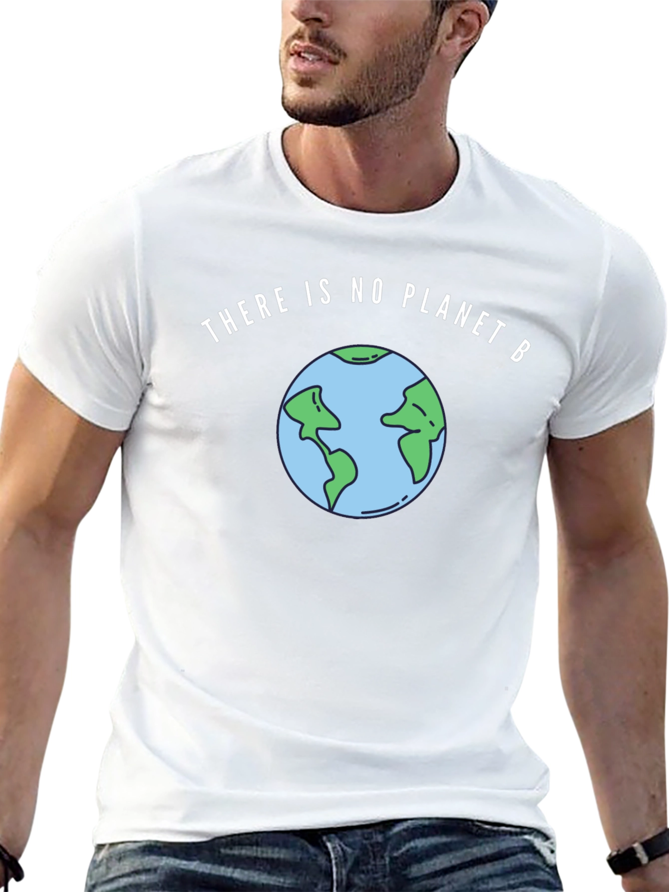 Eco-Friendly Planet B Graphic Tee