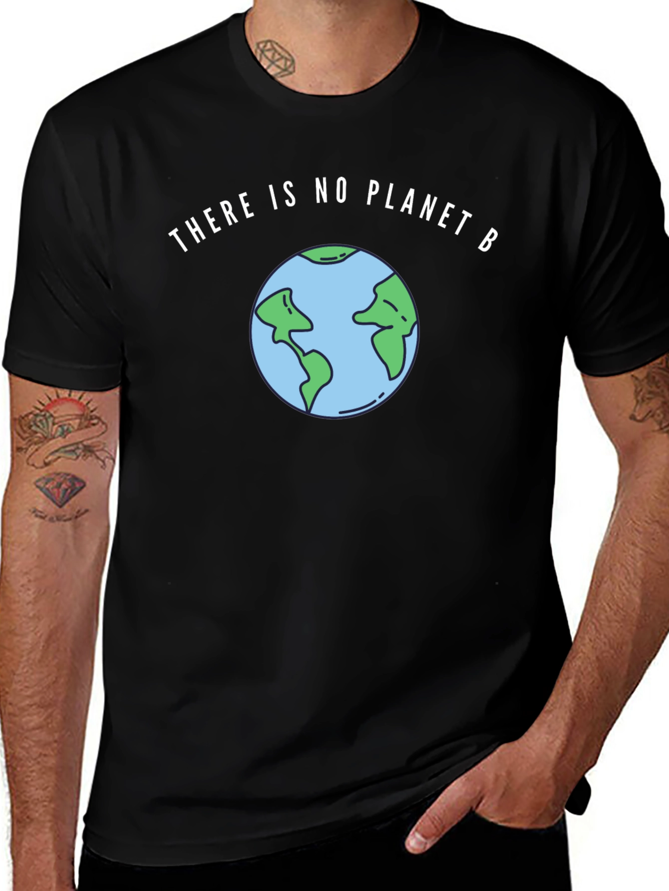 Eco-Friendly Planet B Graphic Tee