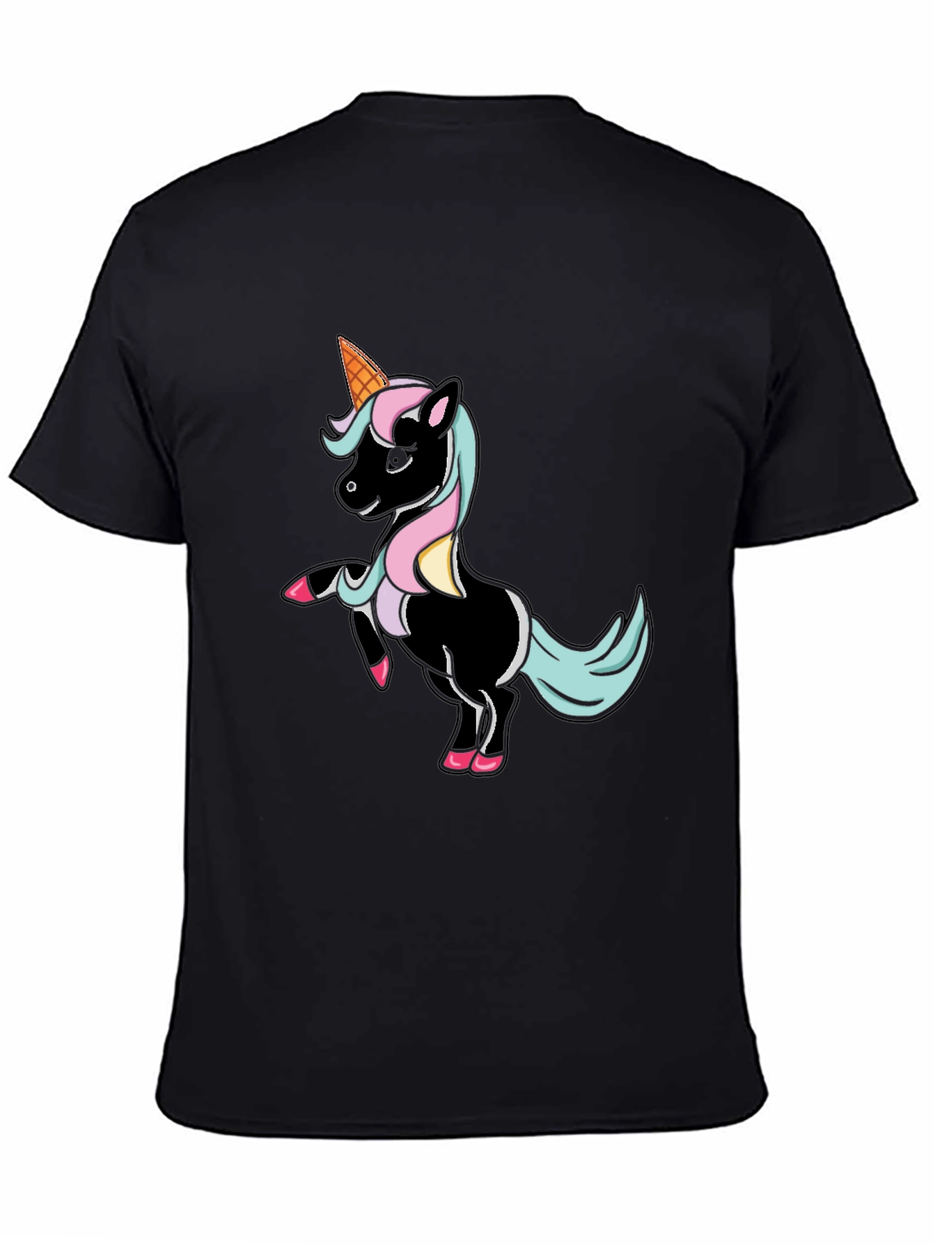 Unicorn Ice Cream Cone T-Shirt