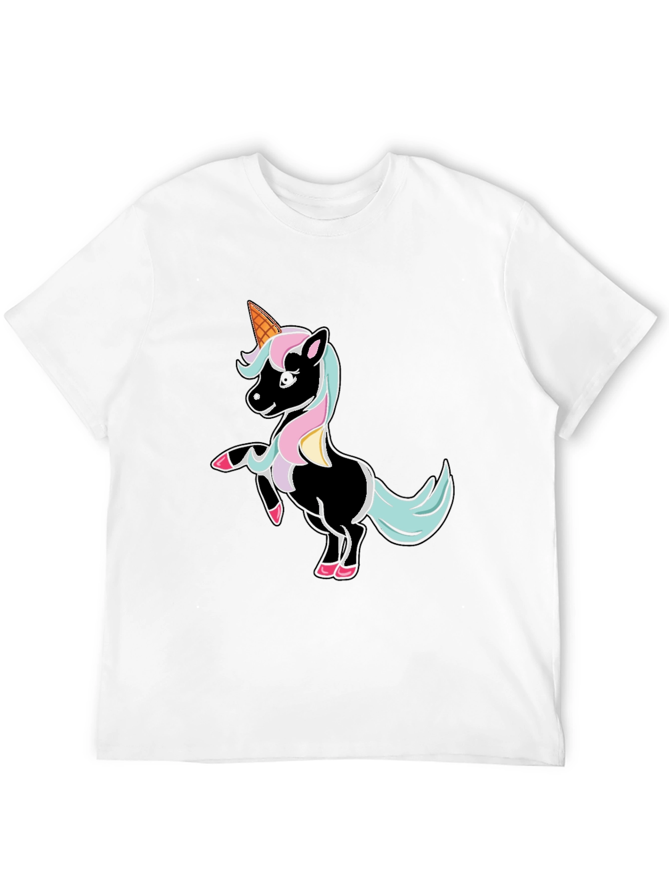 Unicorn Ice Cream Cone T-Shirt