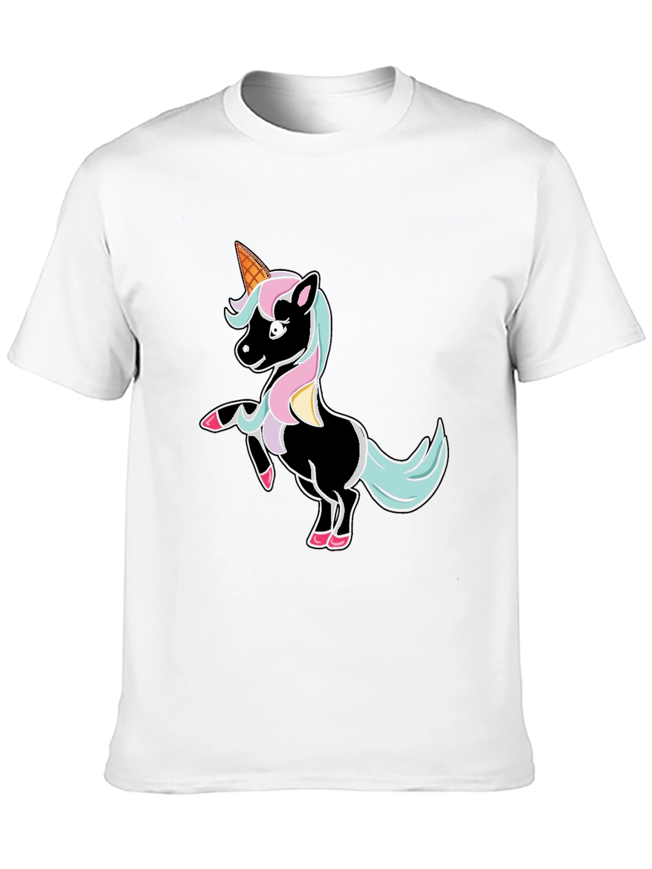 Unicorn Ice Cream Cone T-Shirt