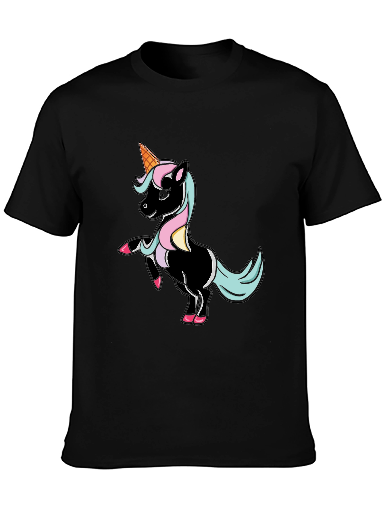 Unicorn Ice Cream Cone T-Shirt