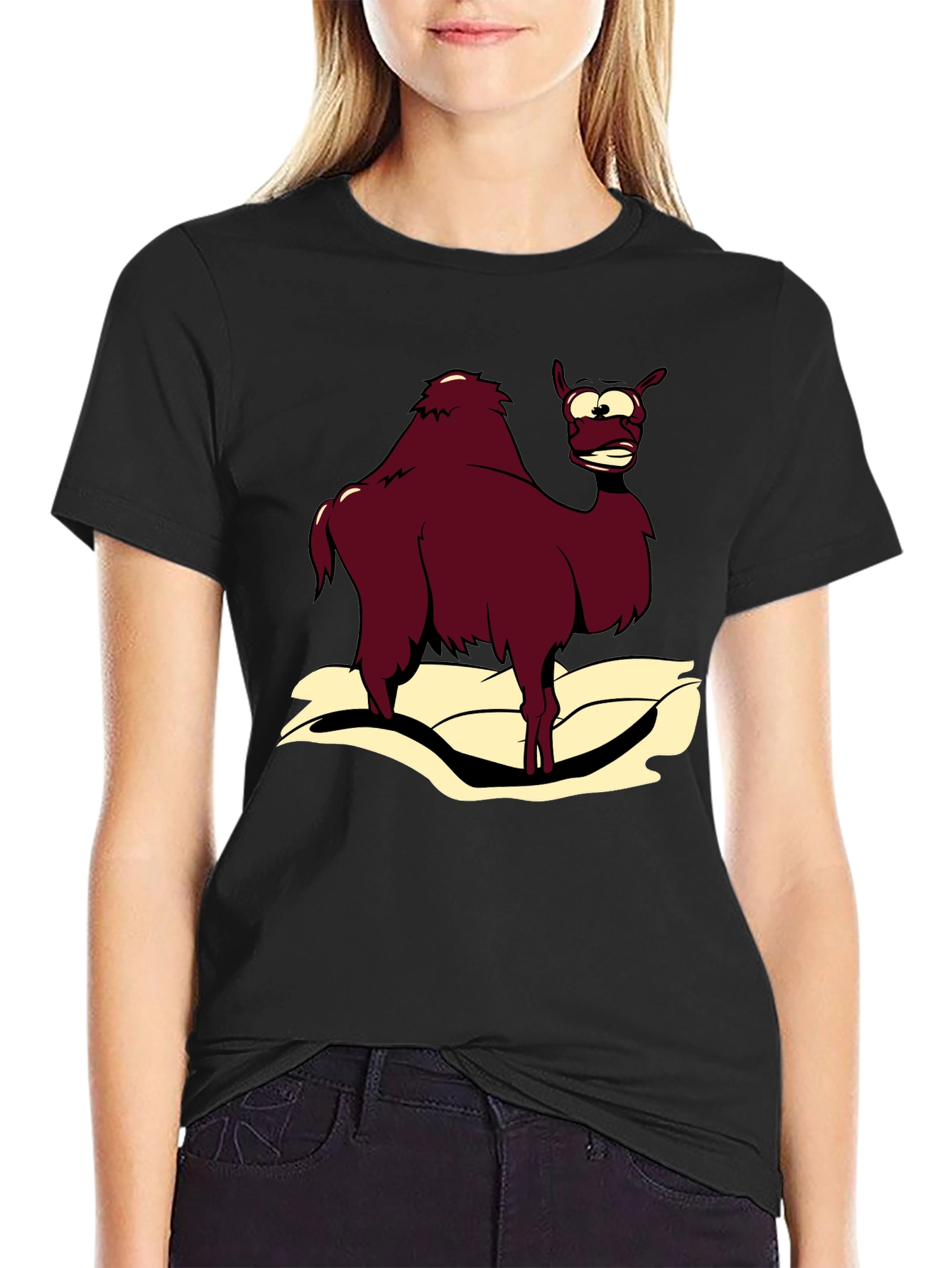 Funny Cartoon Camel T-Shirt
