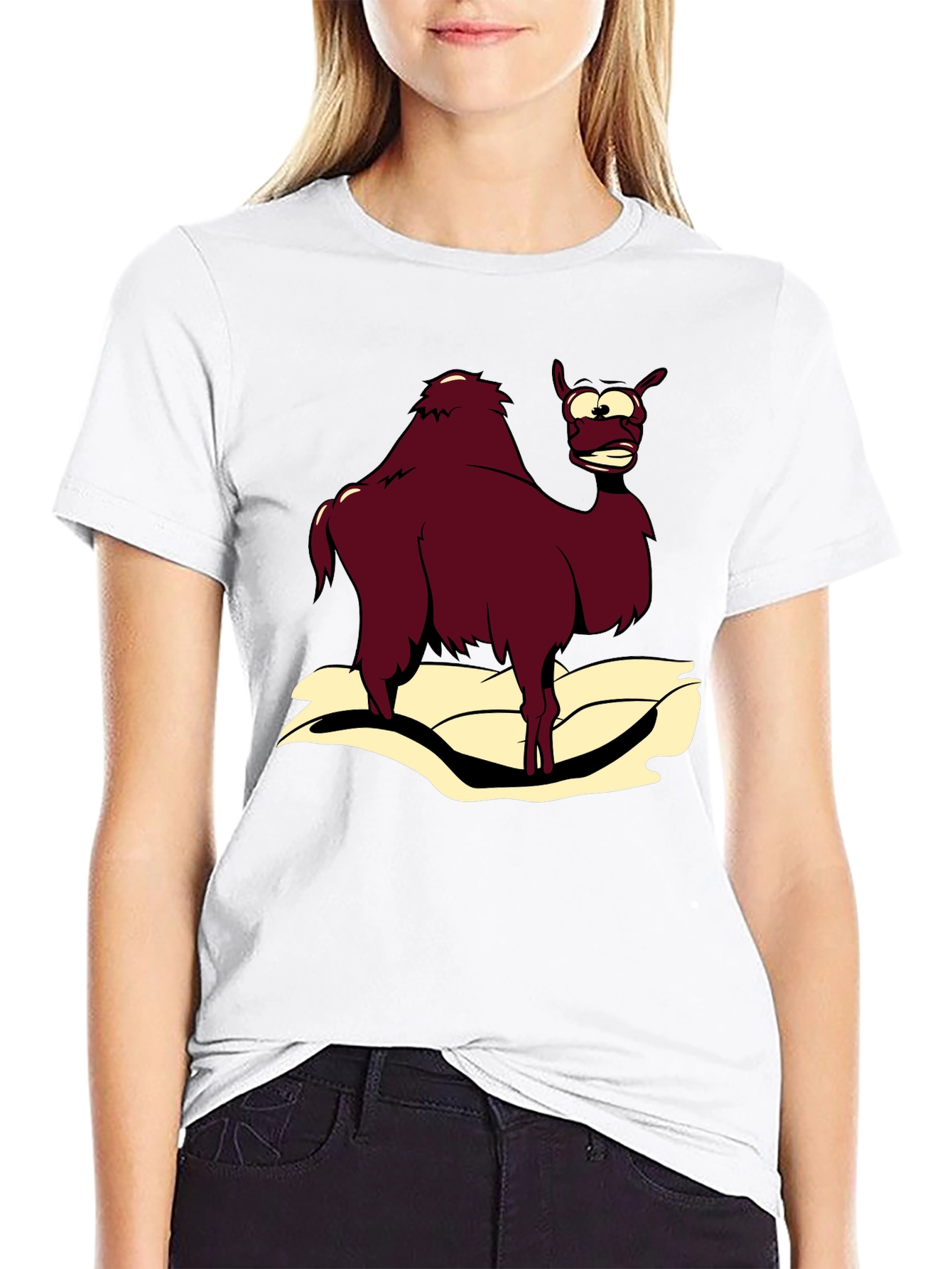 Funny Cartoon Camel T-Shirt