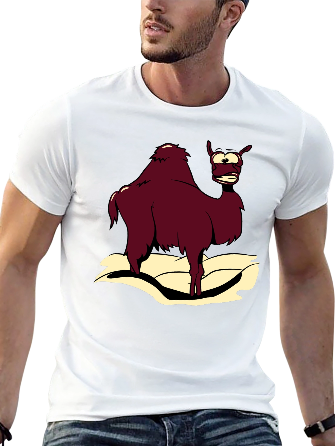 Funny Cartoon Camel T-Shirt