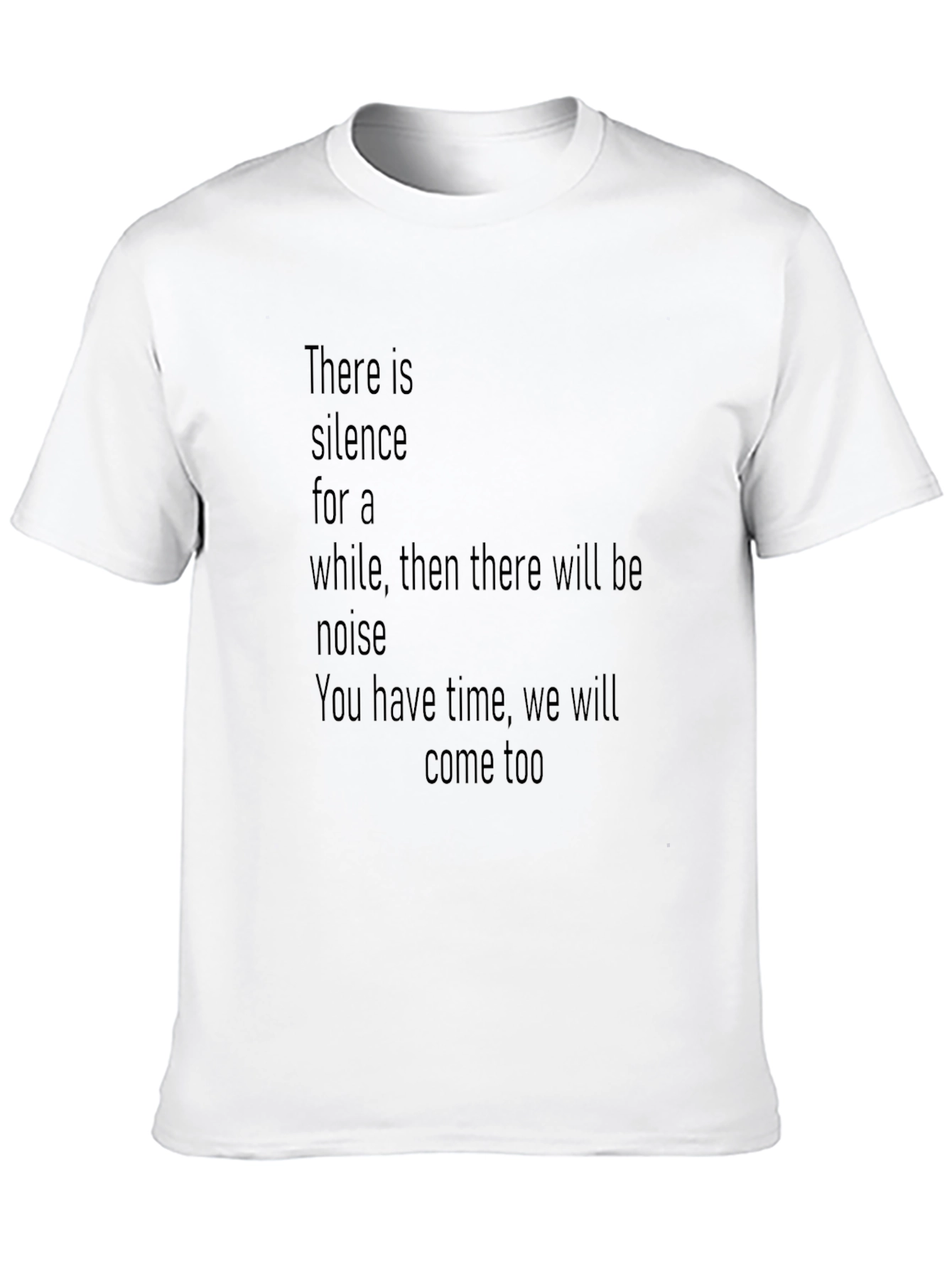 Silence & Noise Mens Graphic Tee