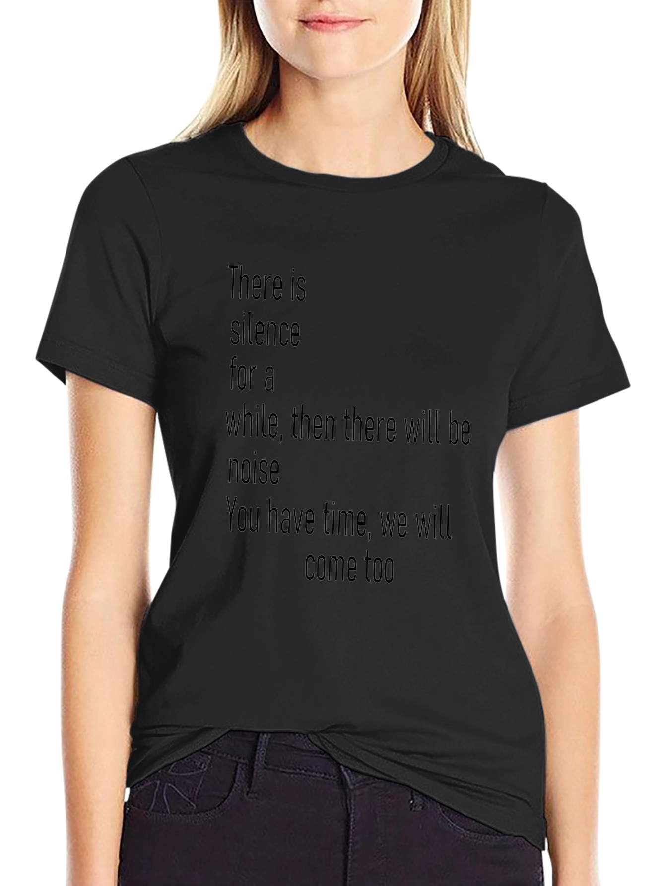 Silence & Noise Mens Graphic Tee