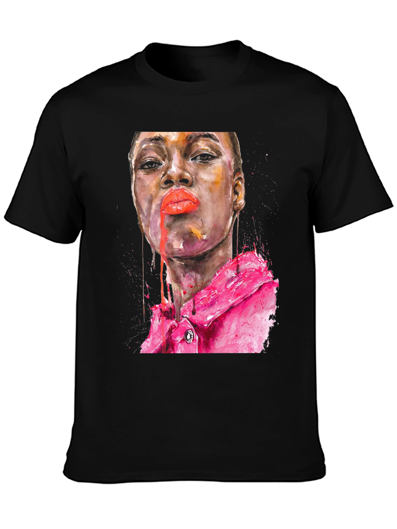 Watercolor Portrait T-Shirt