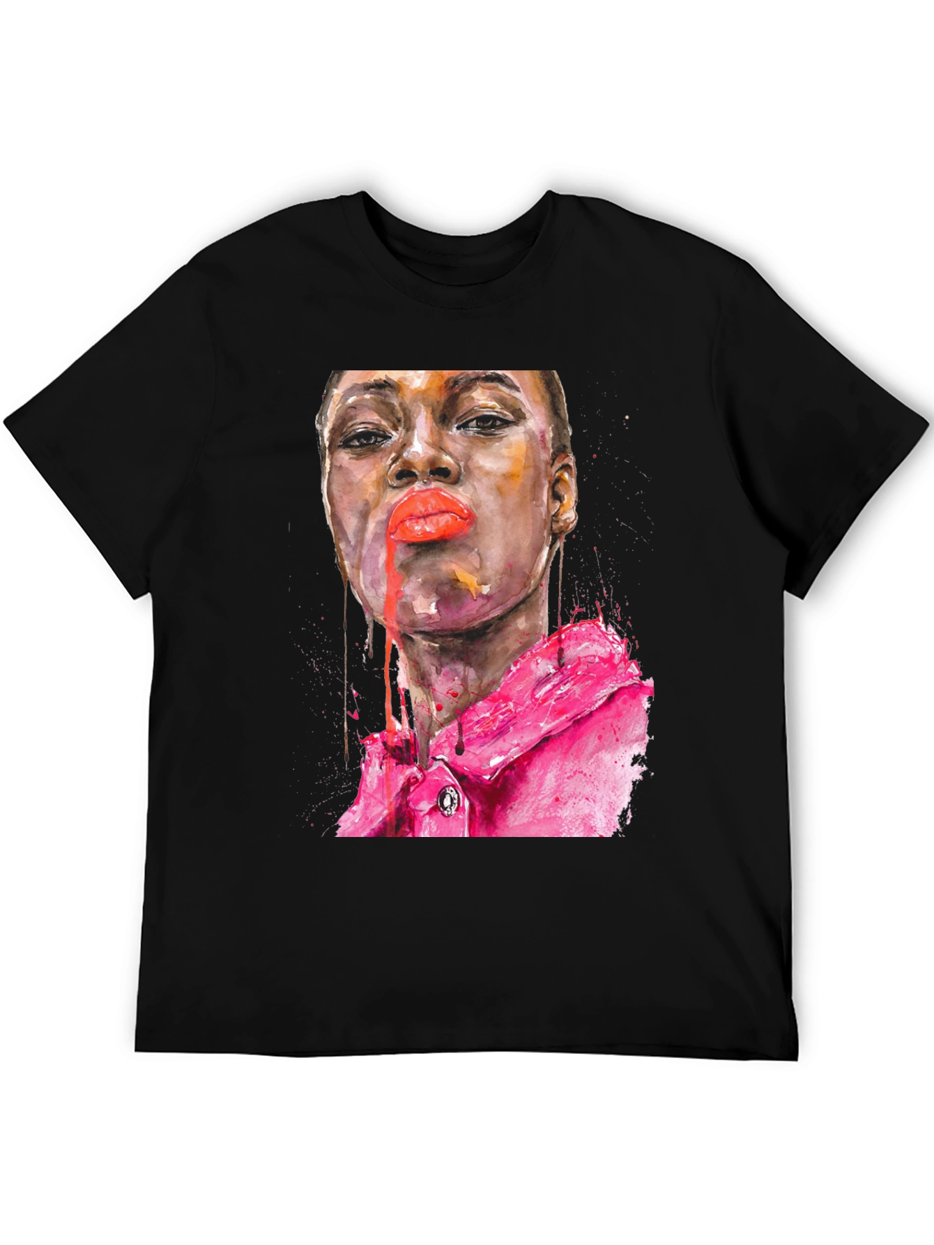 Watercolor Portrait T-Shirt