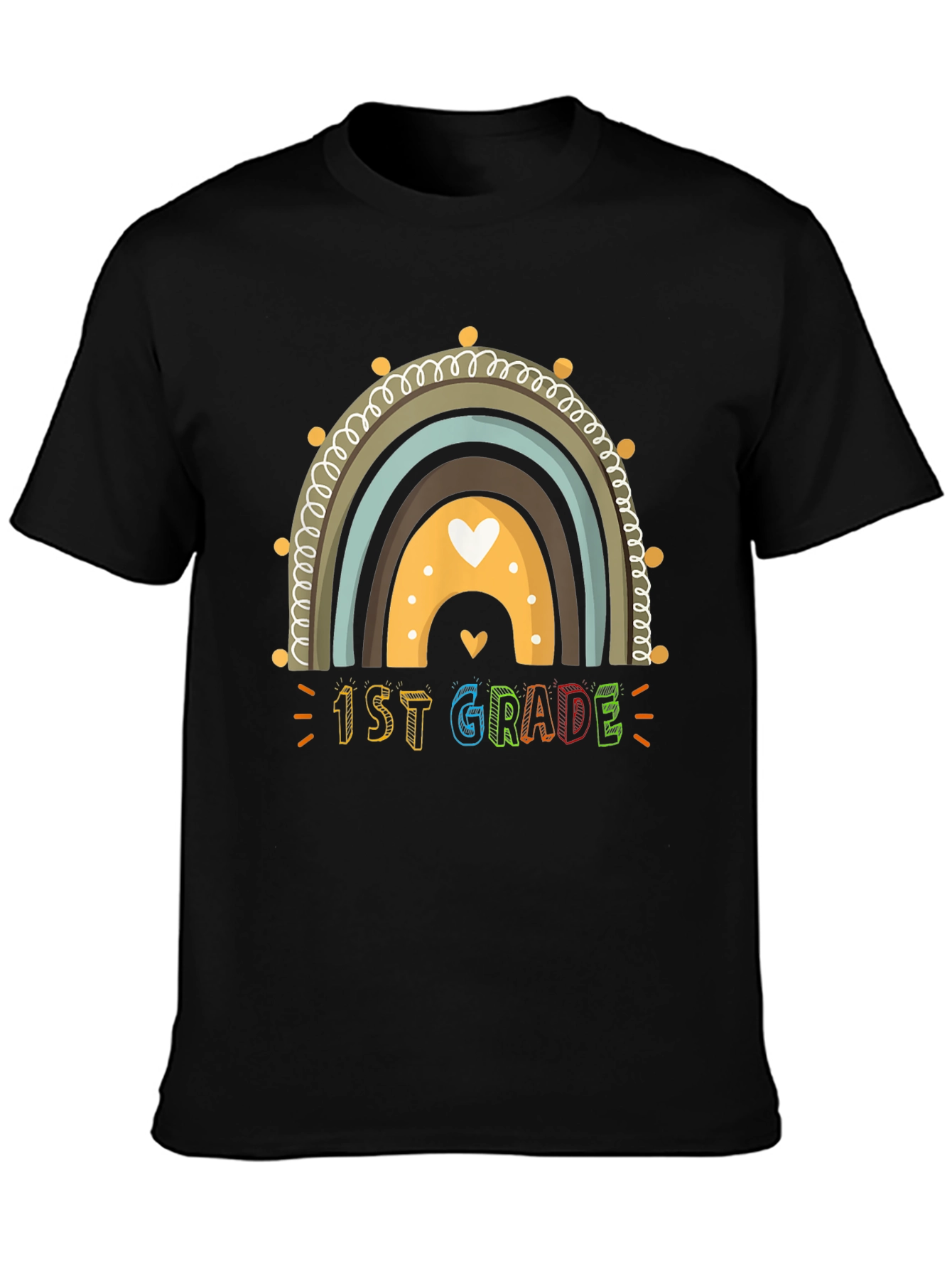 1st Grade Rainbow Teacher Shirt