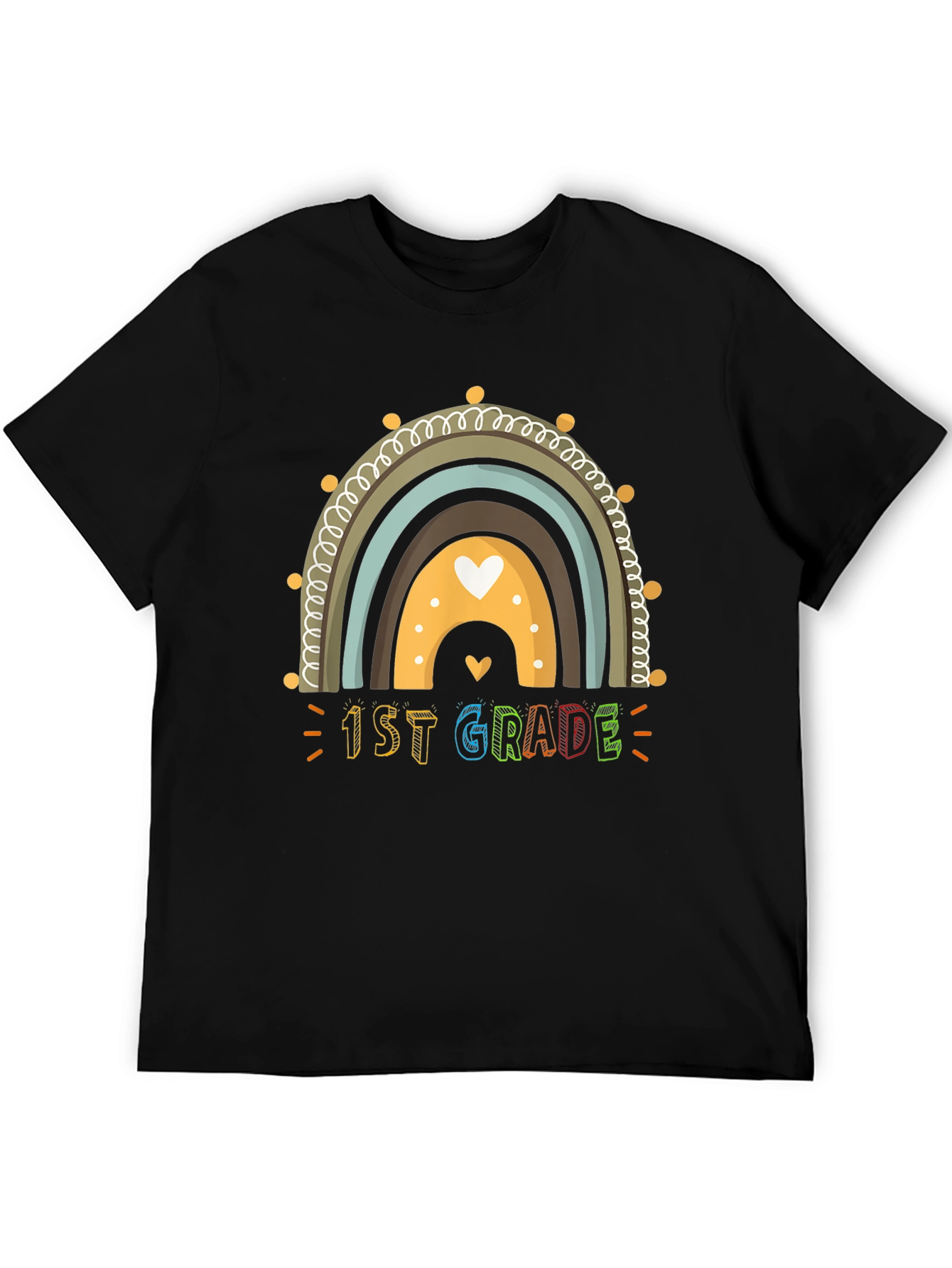 1st Grade Rainbow Teacher Shirt