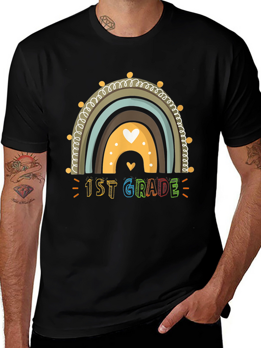 1st Grade Rainbow Teacher Shirt