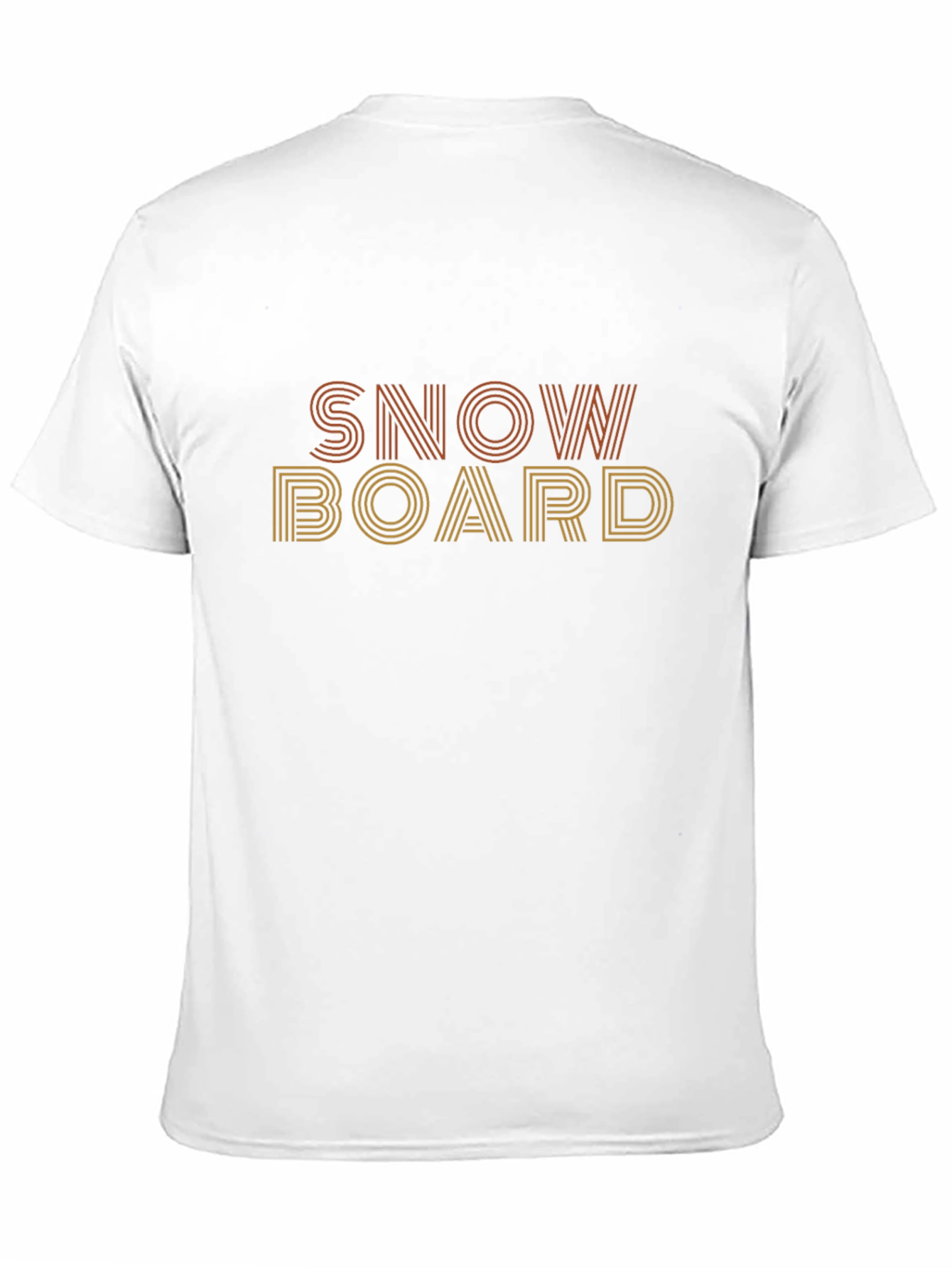Retro Snowboard T-Shirt - Black Graphic Tee