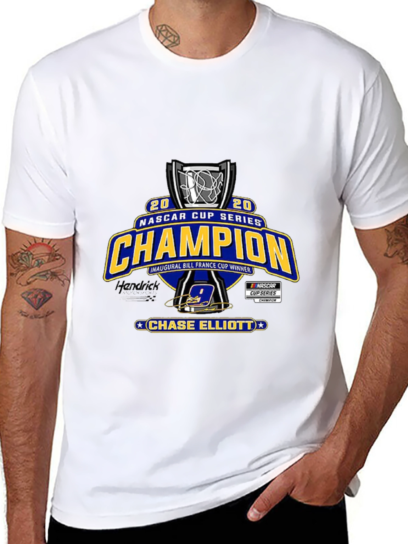 NASCAR Chase Elliott 2020 Champion T-Shirt