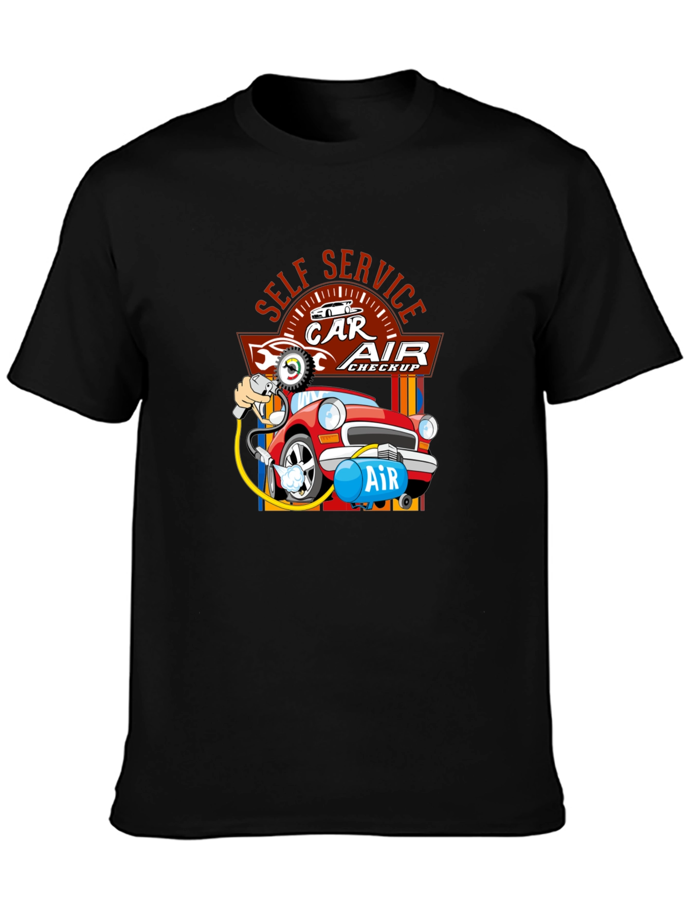 Car Air Checkup Graphic T-Shirt