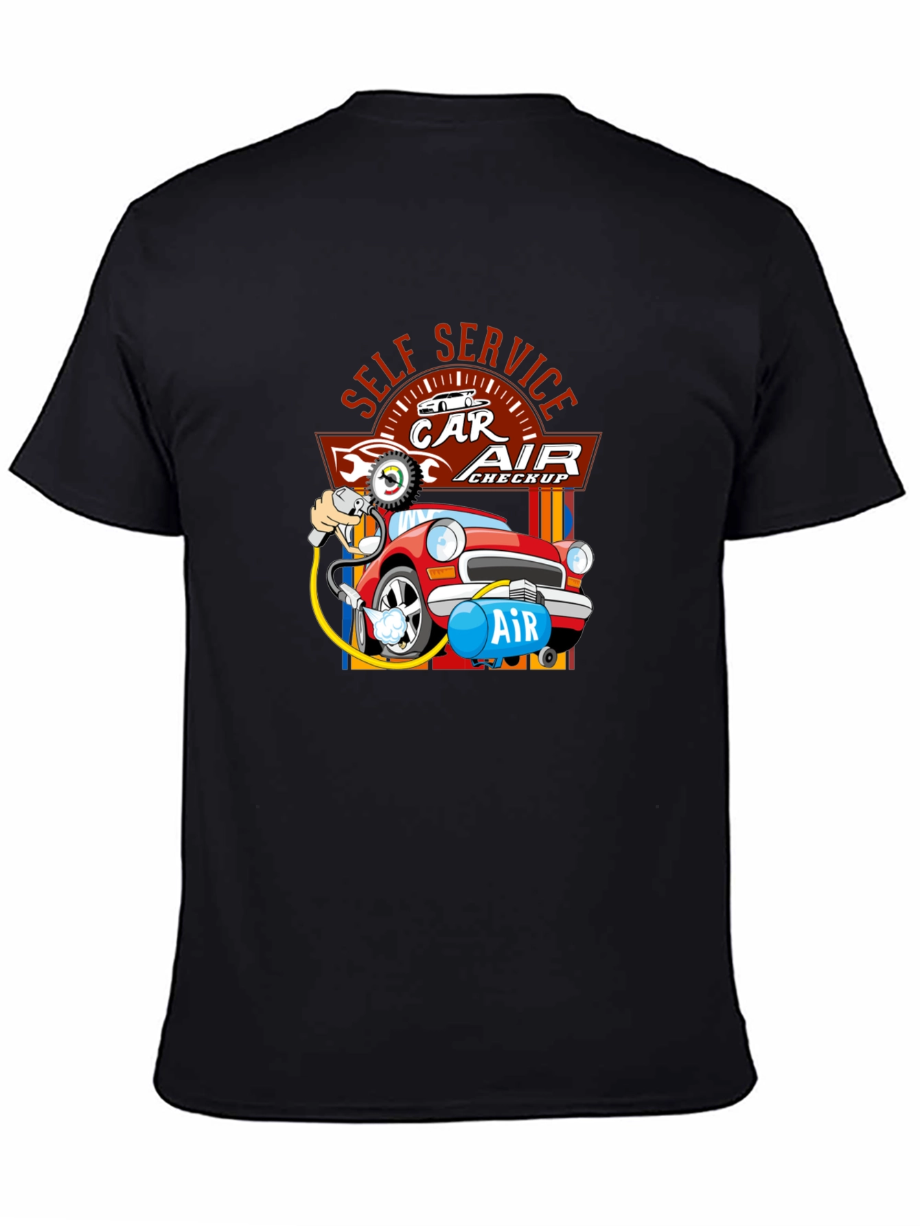 Car Air Checkup Graphic T-Shirt