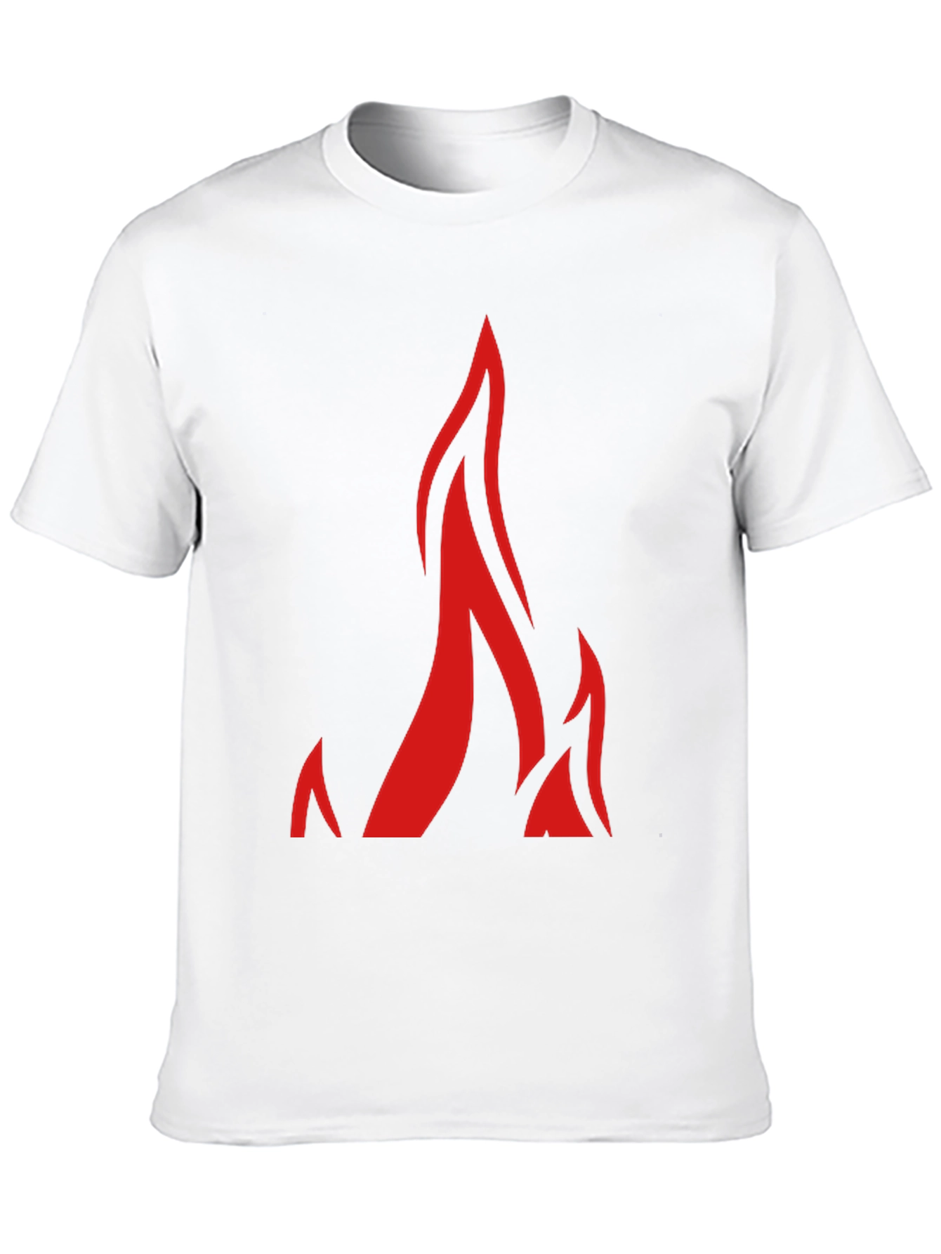 Flame Graphic Black T-Shirt - Bold Style