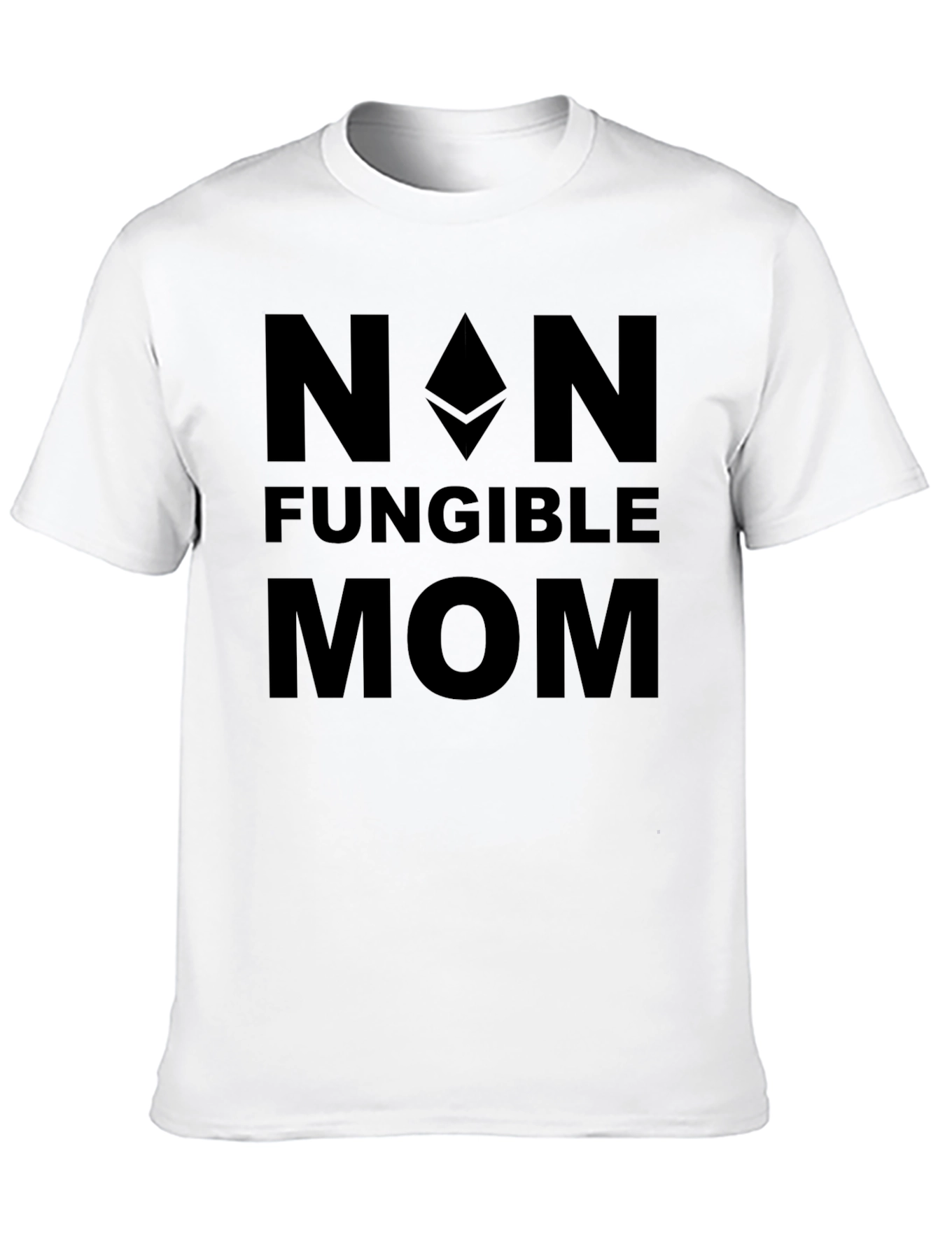 Non-Fungible Mom Black T-Shirt
