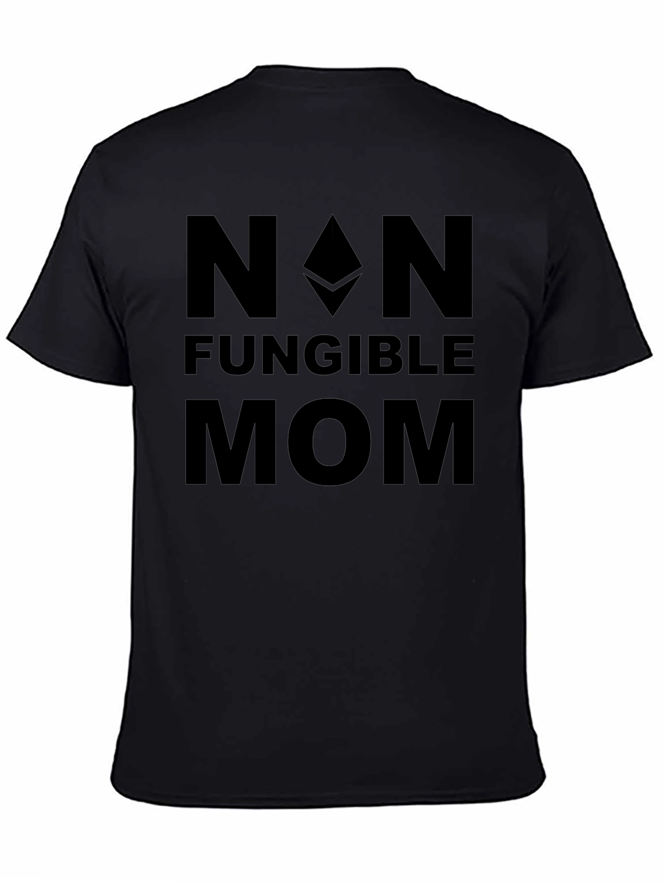 Non-Fungible Mom Black T-Shirt