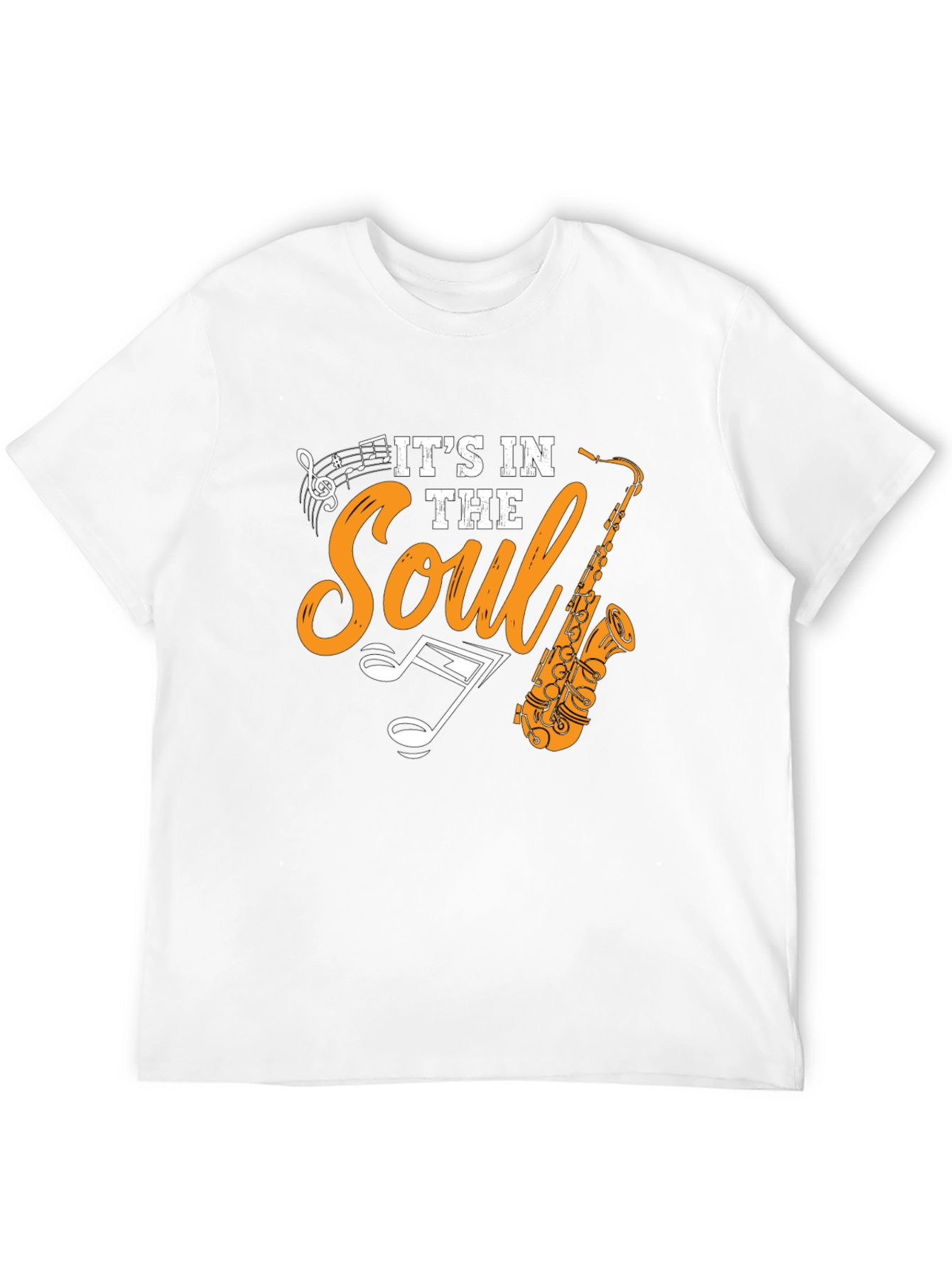Its In The Soul Saxophone Music T-Shirt
