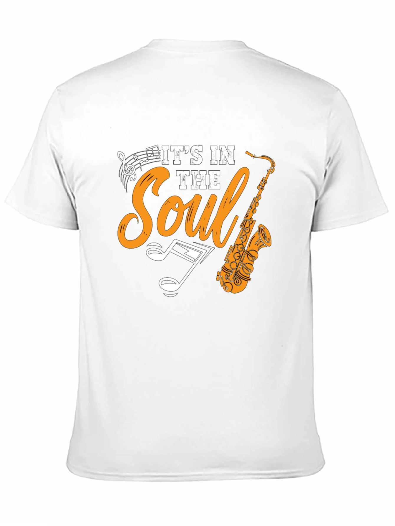 Its In The Soul Saxophone Music T-Shirt