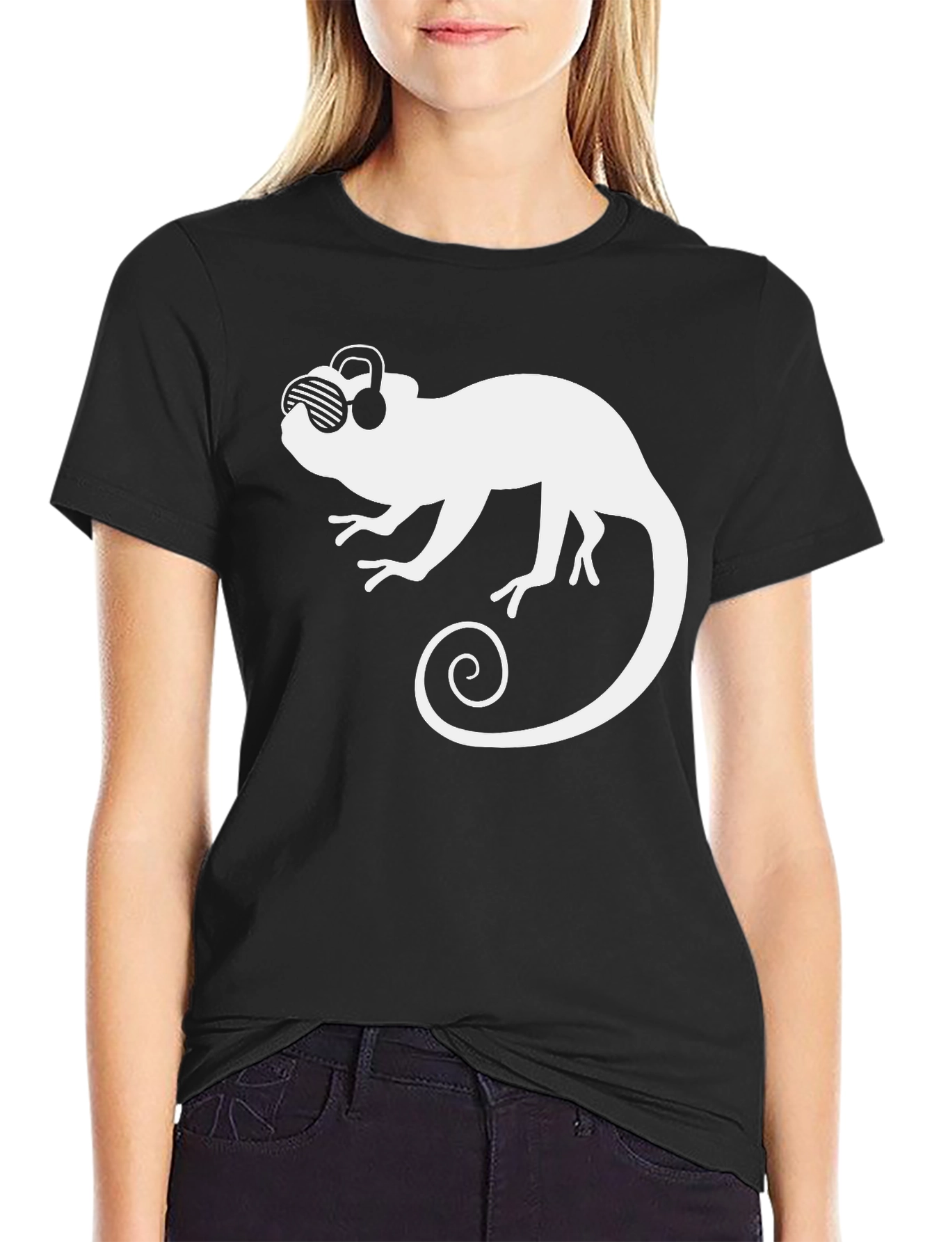 Cool Chameleon Graphic Tee