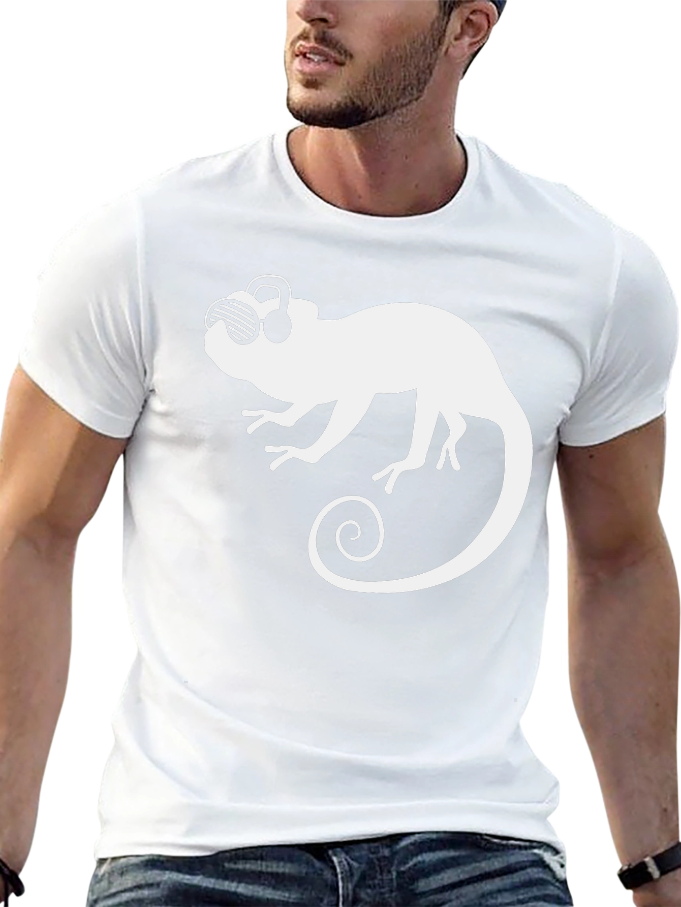 Cool Chameleon Graphic Tee