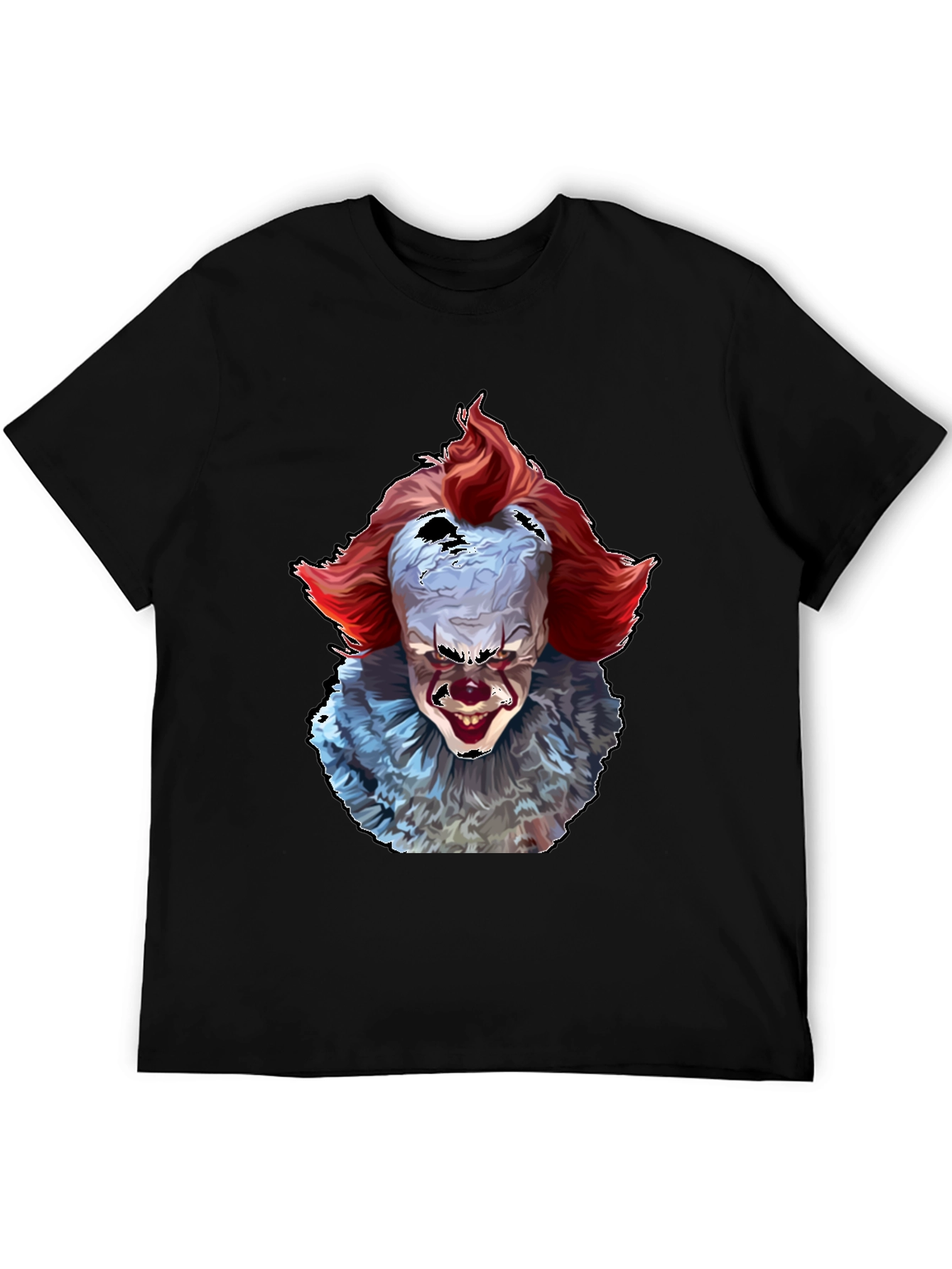 Pennywise IT Clown Horror Graphic T-Shirt