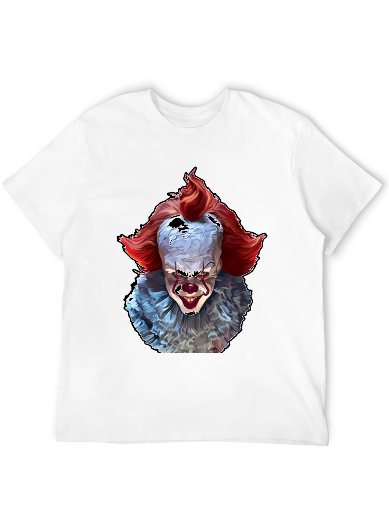 Pennywise IT Clown Horror Graphic T-Shirt
