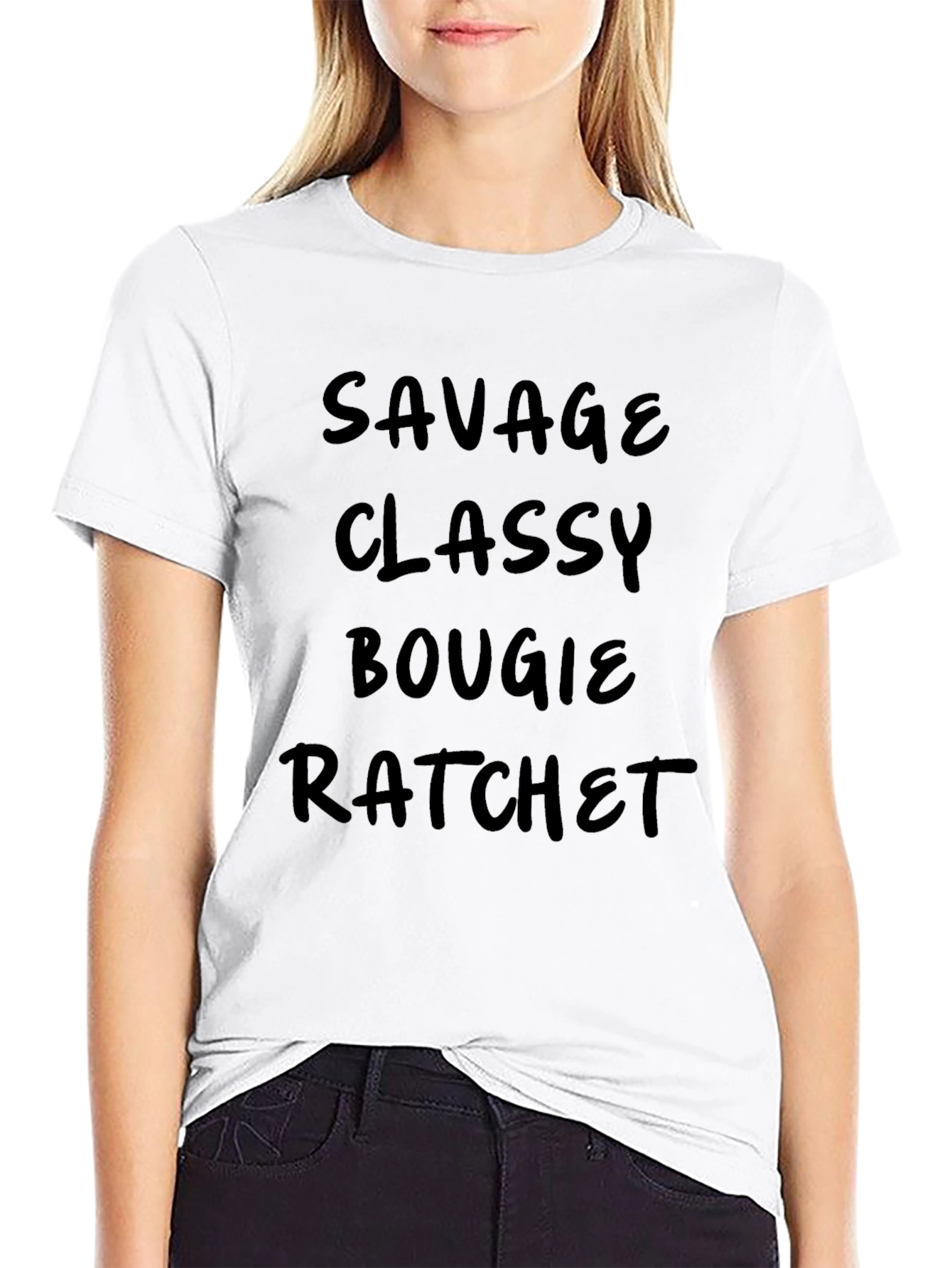 Savage Classy Bougie Ratchet Mens T-Shirt
