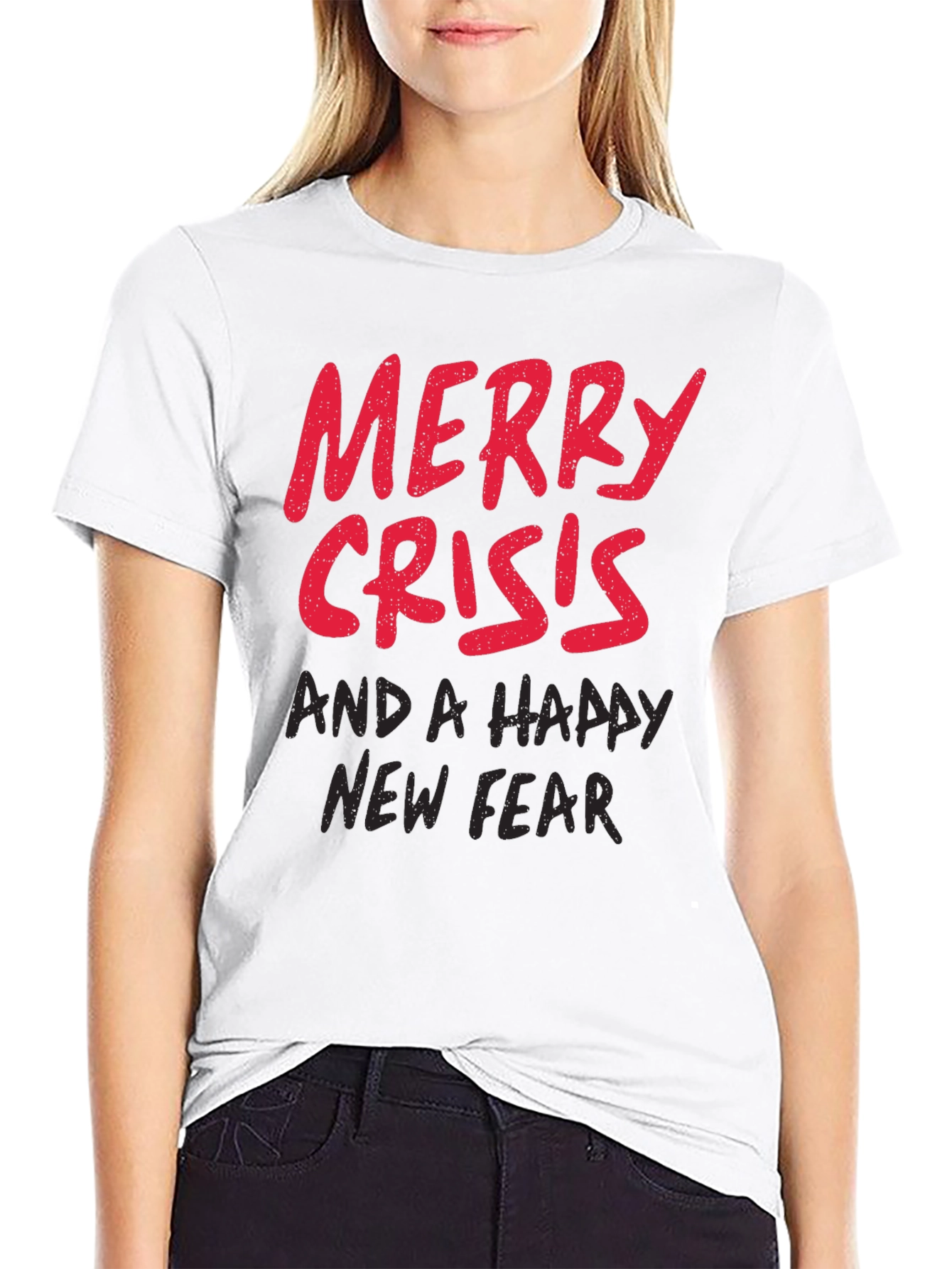 Merry Crisis & A Happy New Fear Graphic Tee