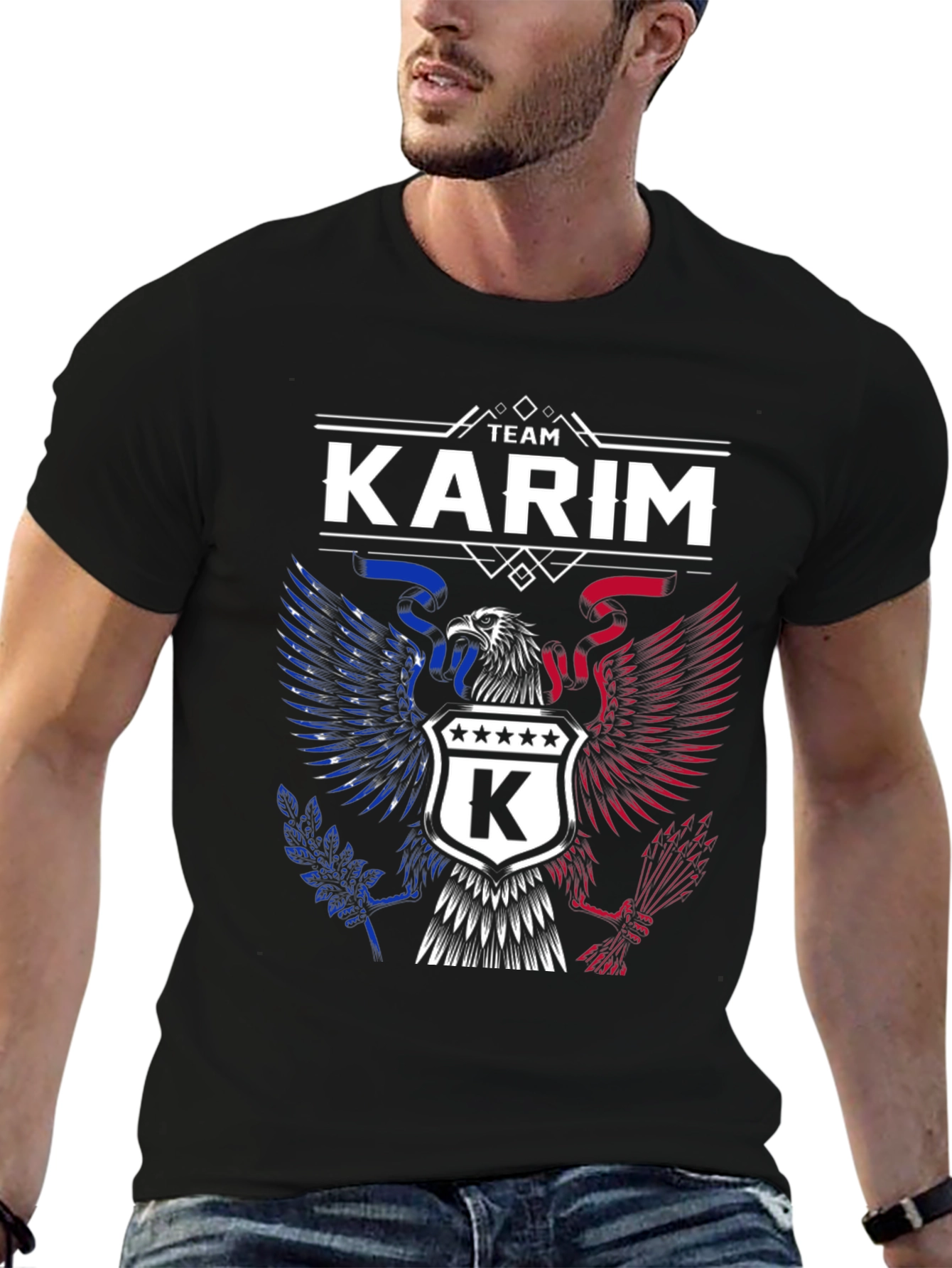 Team Karim Eagle Graphic Tee