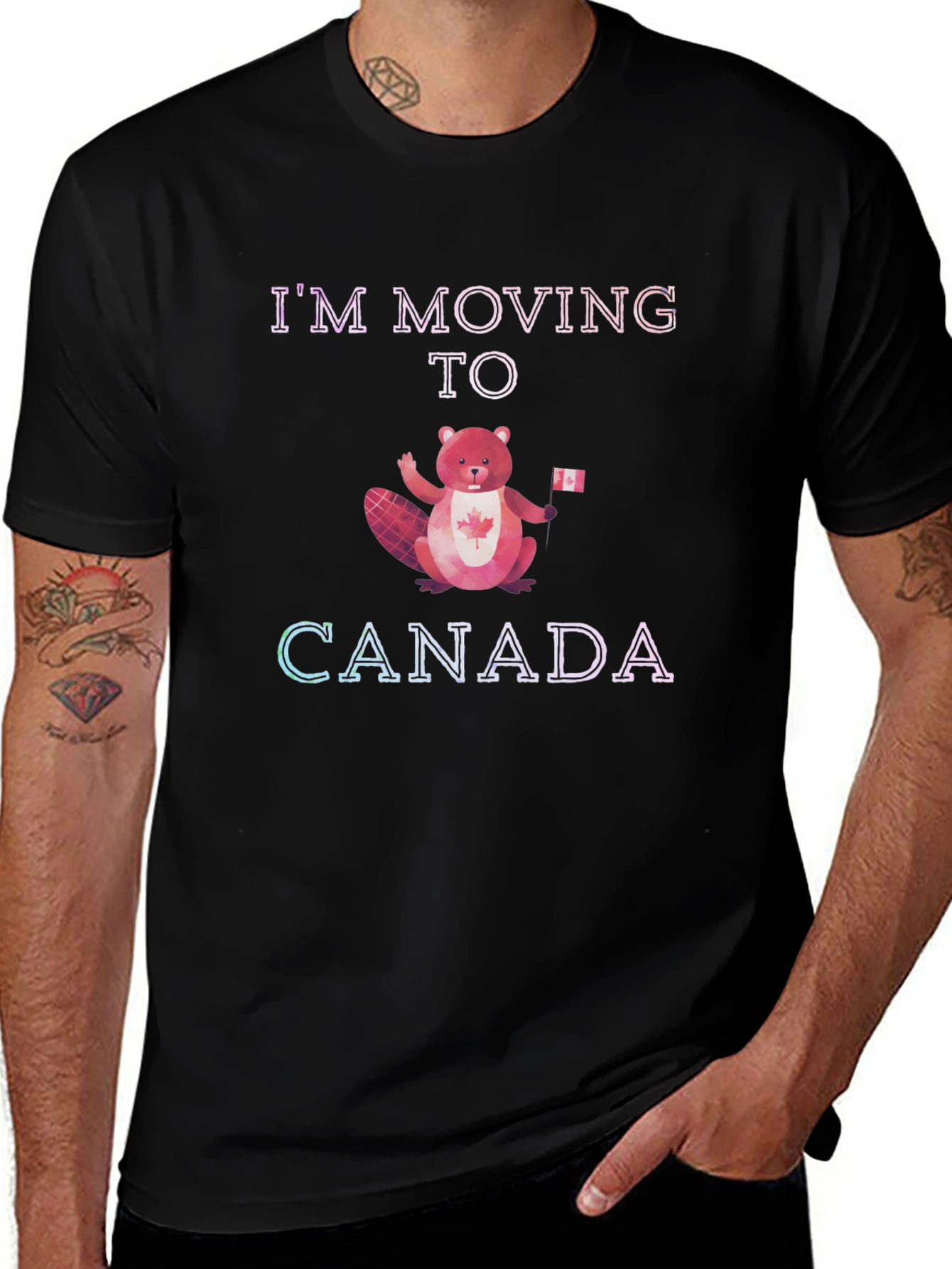 Im Moving to Canada Graphic Tee