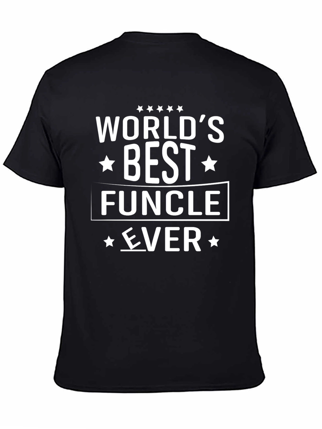 Worlds Best Funcle Ever Funny Uncle T-Shirt