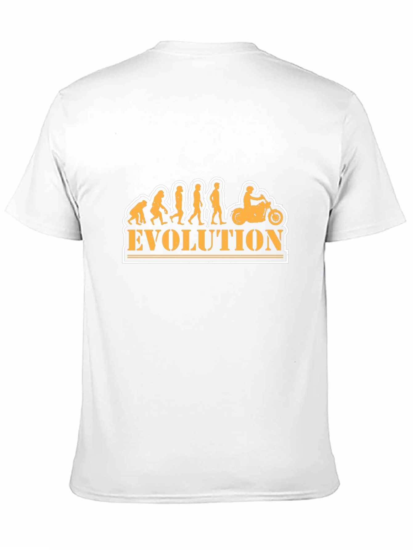 Evolution Motorcycle T-Shirt - Black Graphic Tee