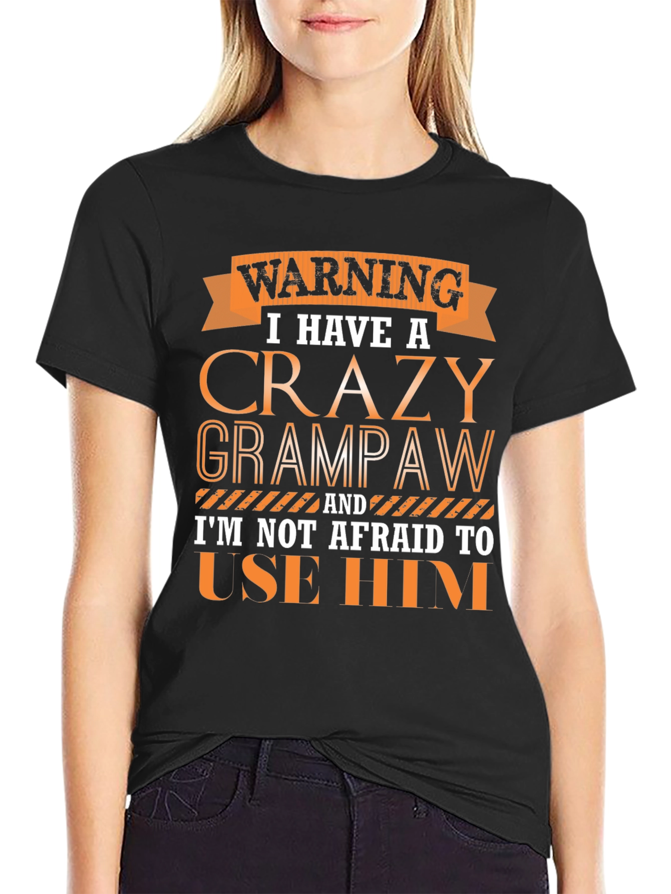 Crazy Grandpaw T-Shirt - Funny Novelty Tee