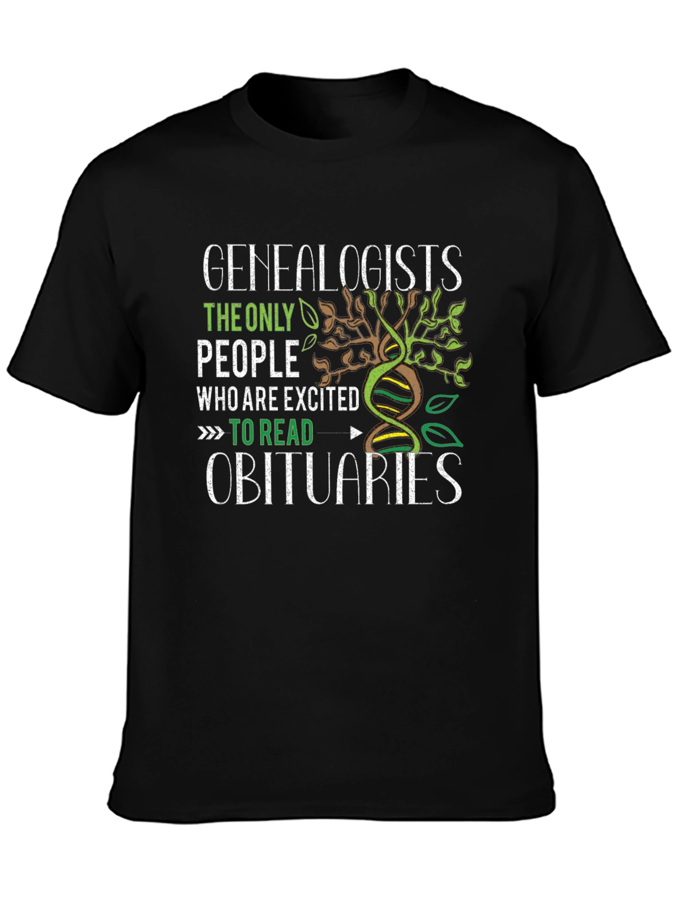Genealogist Obituary T-Shirt