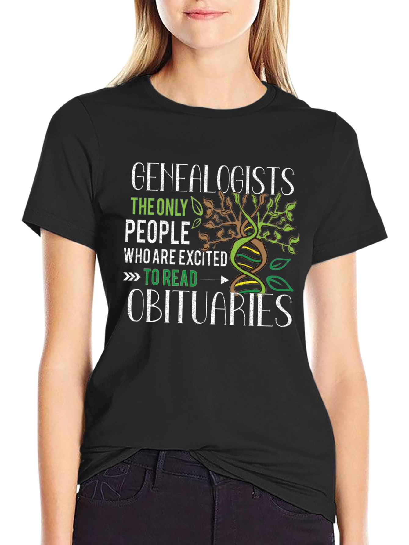 Genealogist Obituary T-Shirt