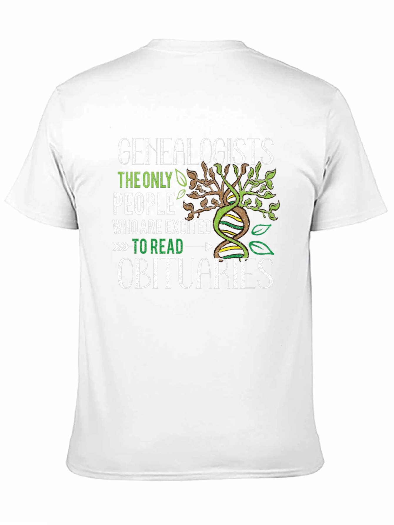 Genealogist Obituary T-Shirt