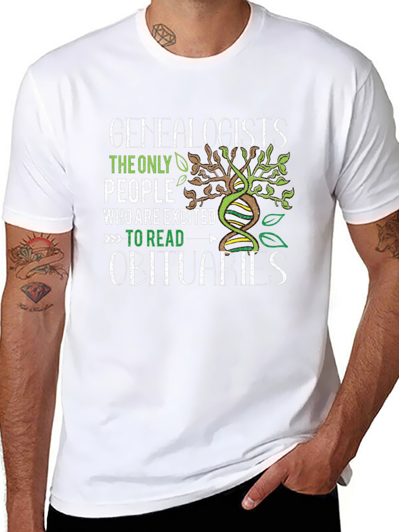 Genealogist Obituary T-Shirt