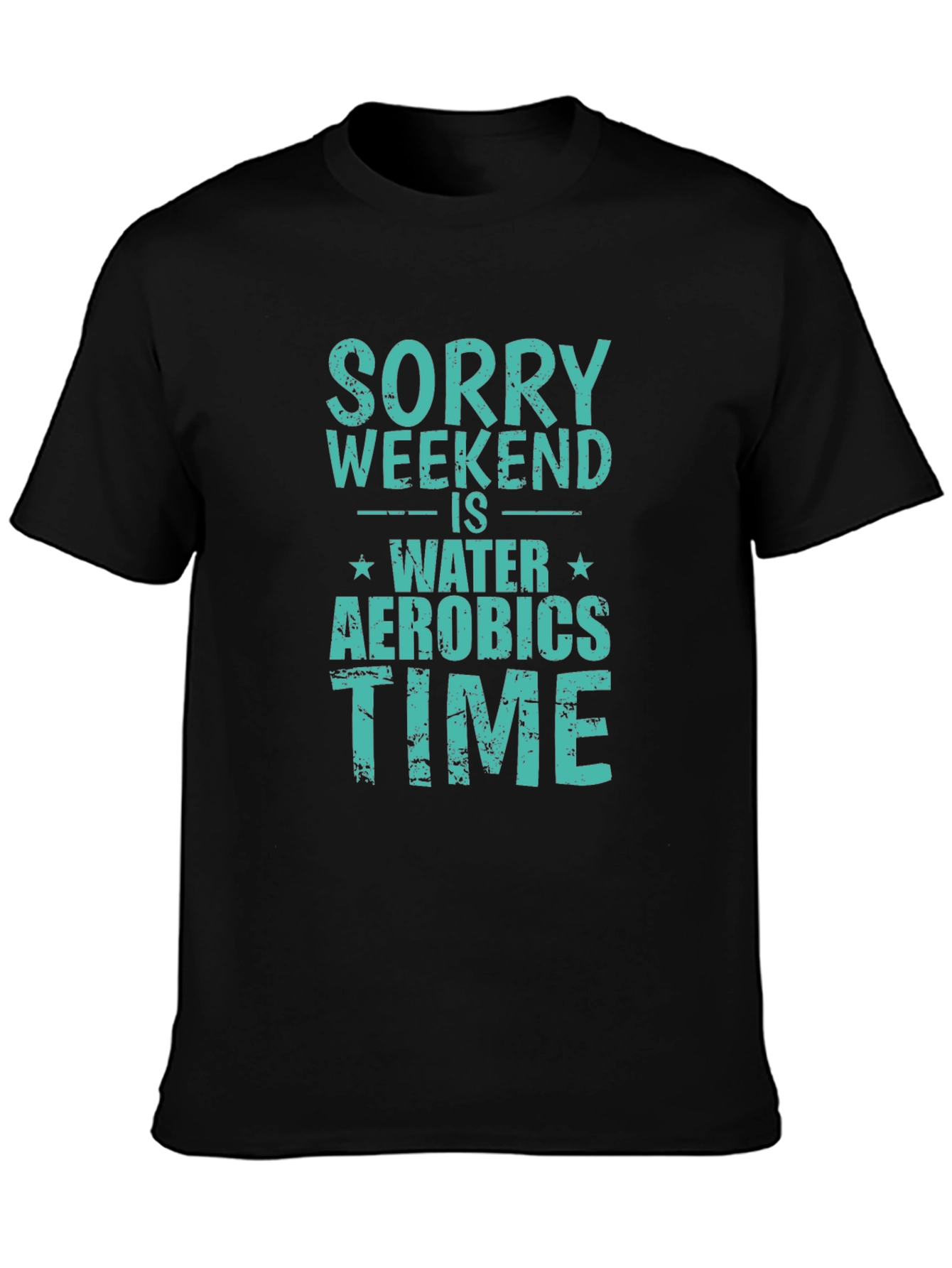 Water Aerobics Time T-Shirt - Weekend Excuse!