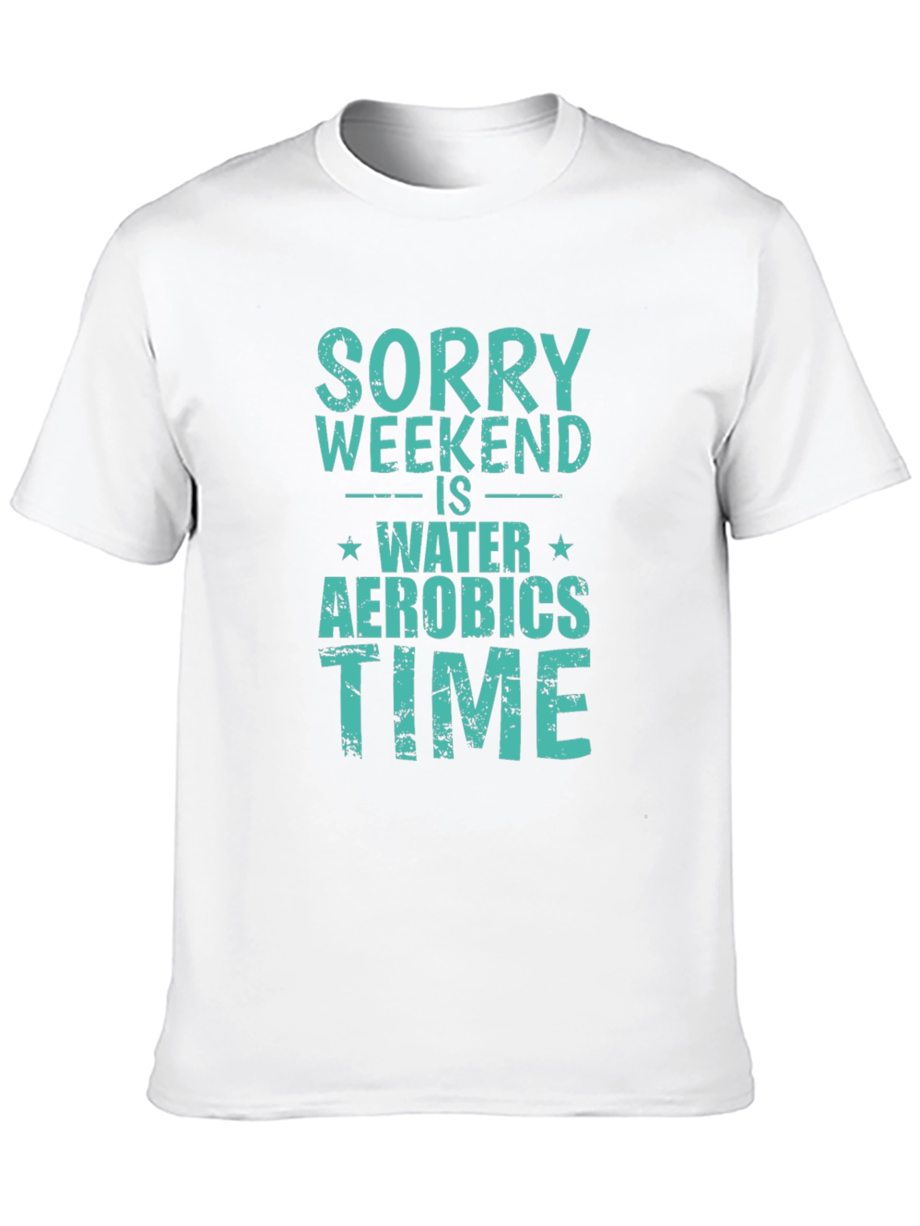Water Aerobics Time T-Shirt - Weekend Excuse!