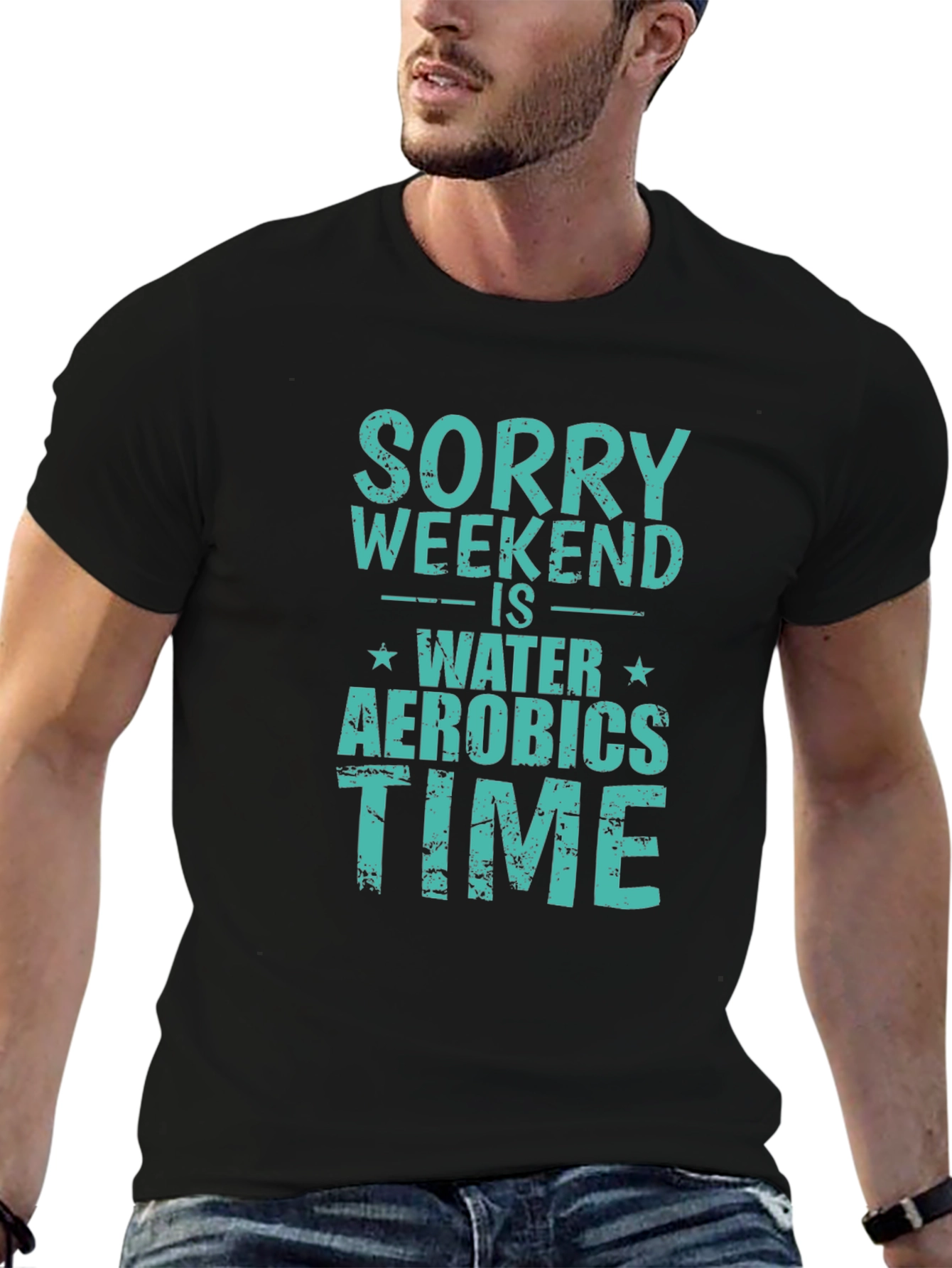 Water Aerobics Time T-Shirt - Weekend Excuse!