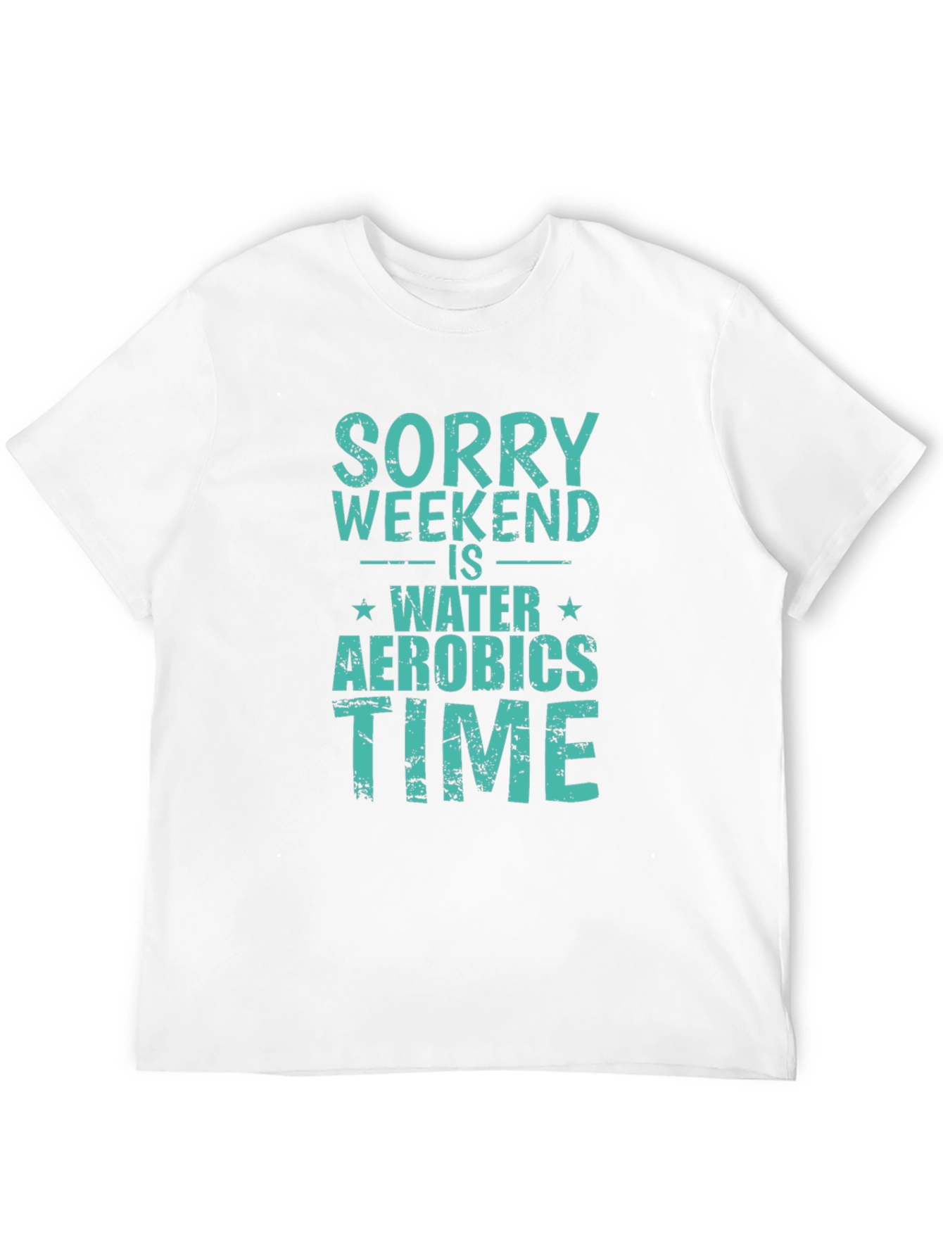 Water Aerobics Time T-Shirt - Weekend Excuse!