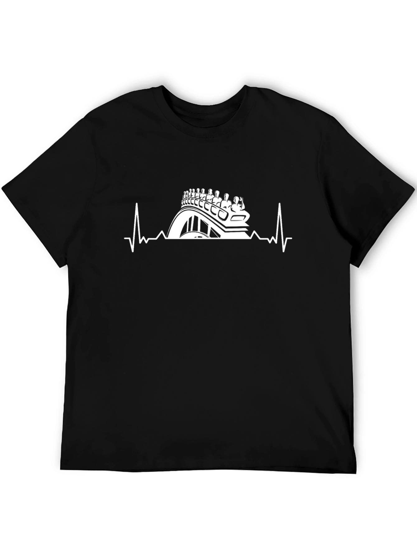 Roller Coaster Heartbeat T-Shirt