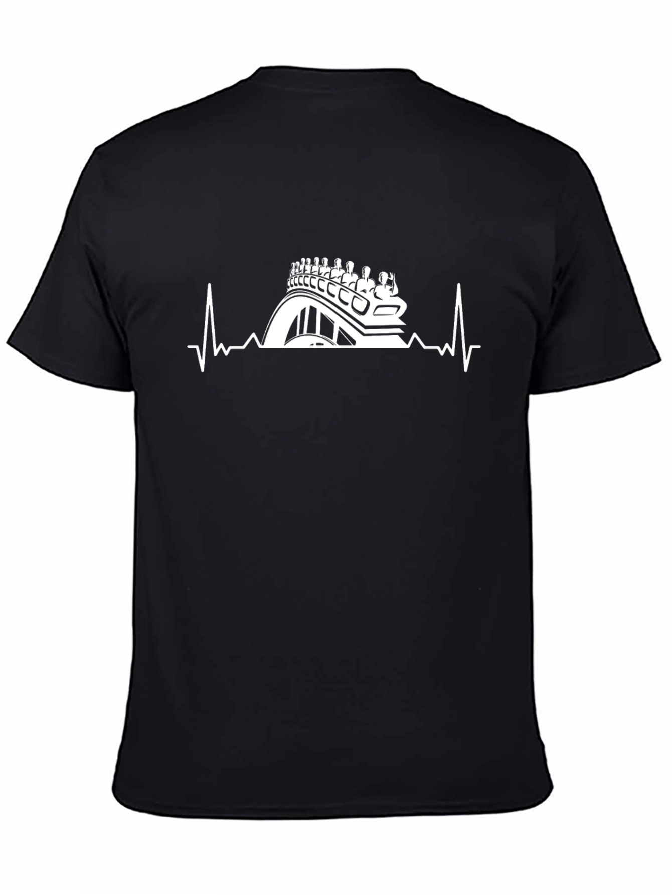 Roller Coaster Heartbeat T-Shirt