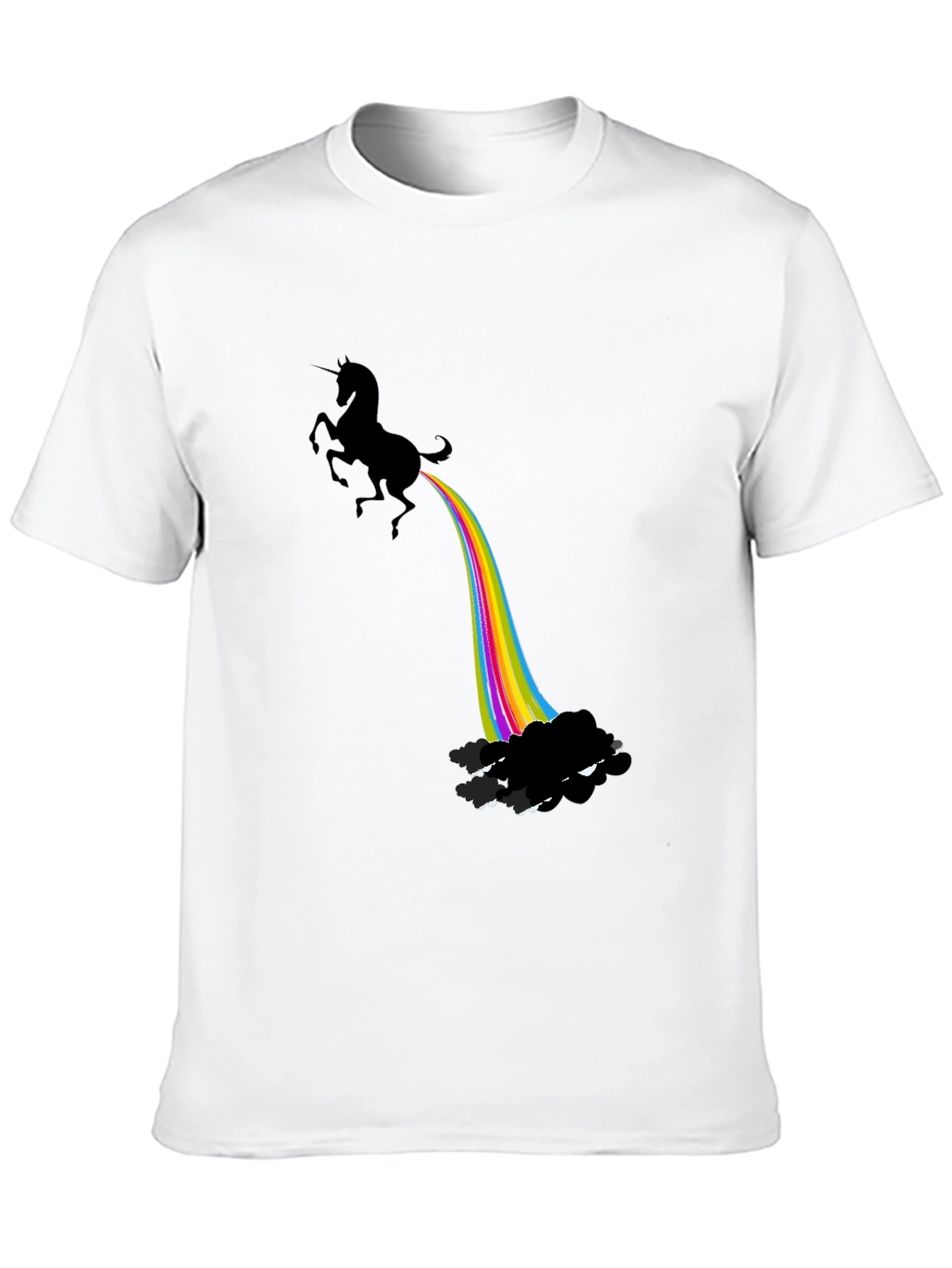 Unicorn Rainbow Funny Graphic T-Shirt