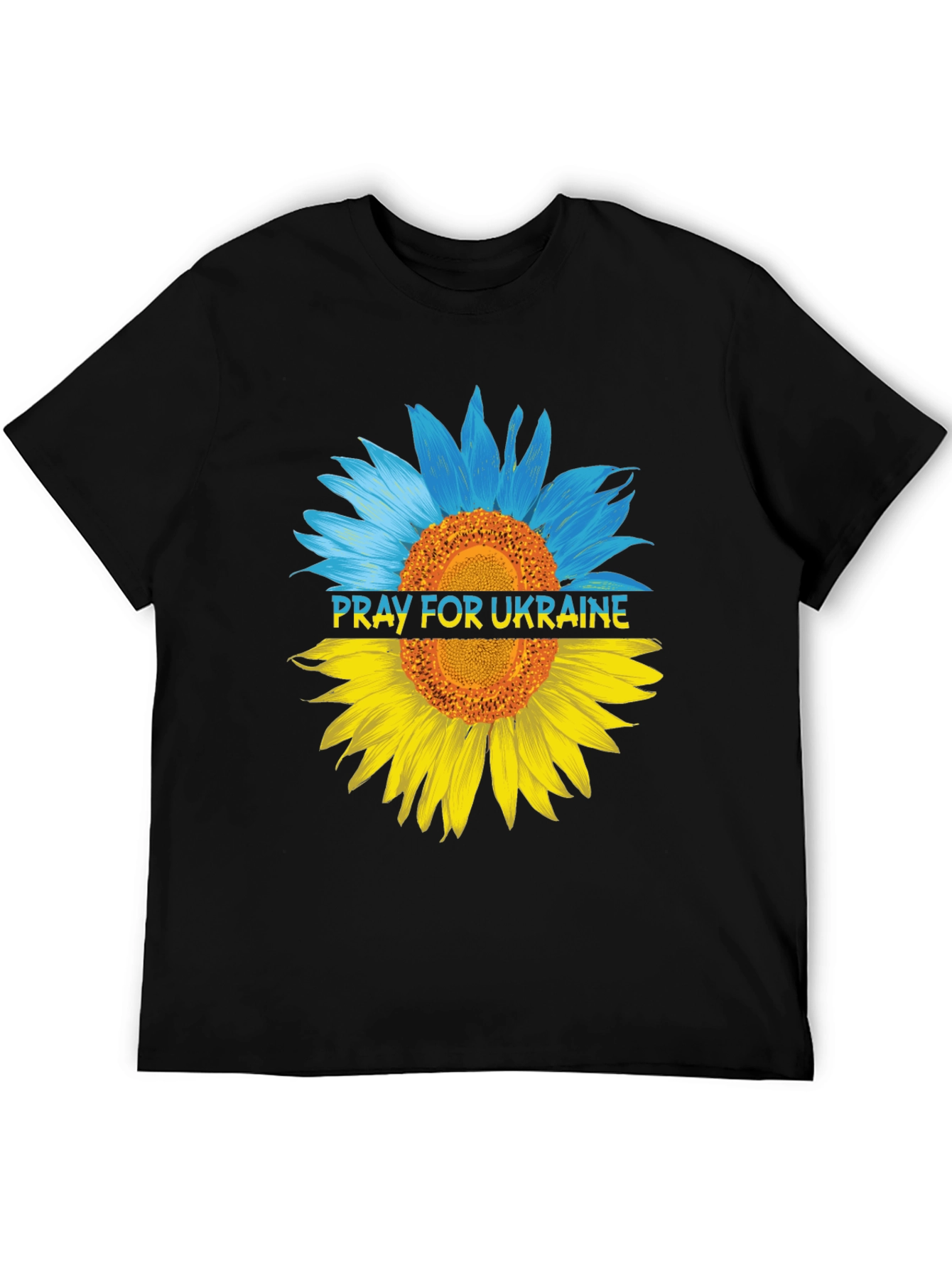 Pray for Ukraine Sunflower T-Shirt
