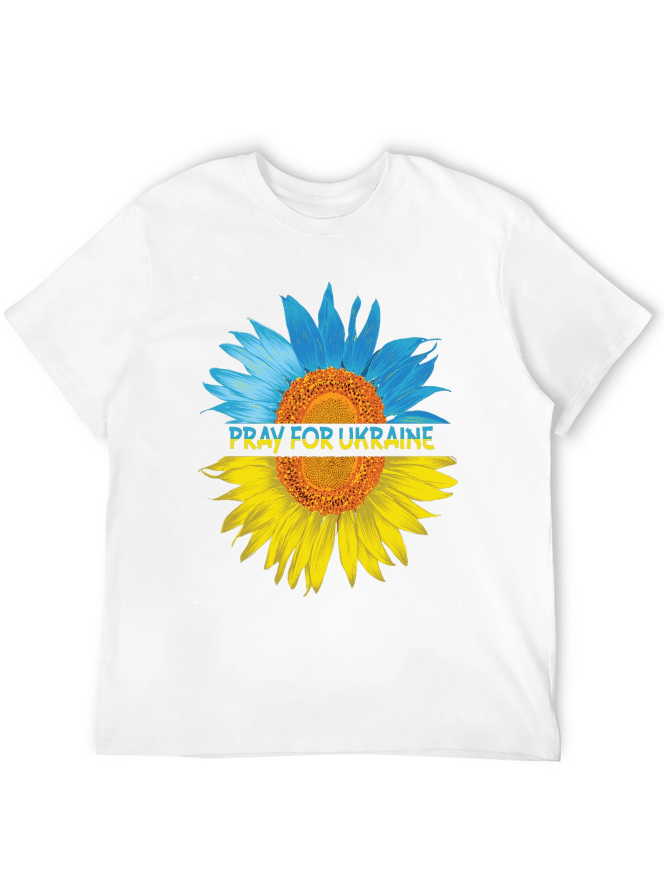 Pray for Ukraine Sunflower T-Shirt